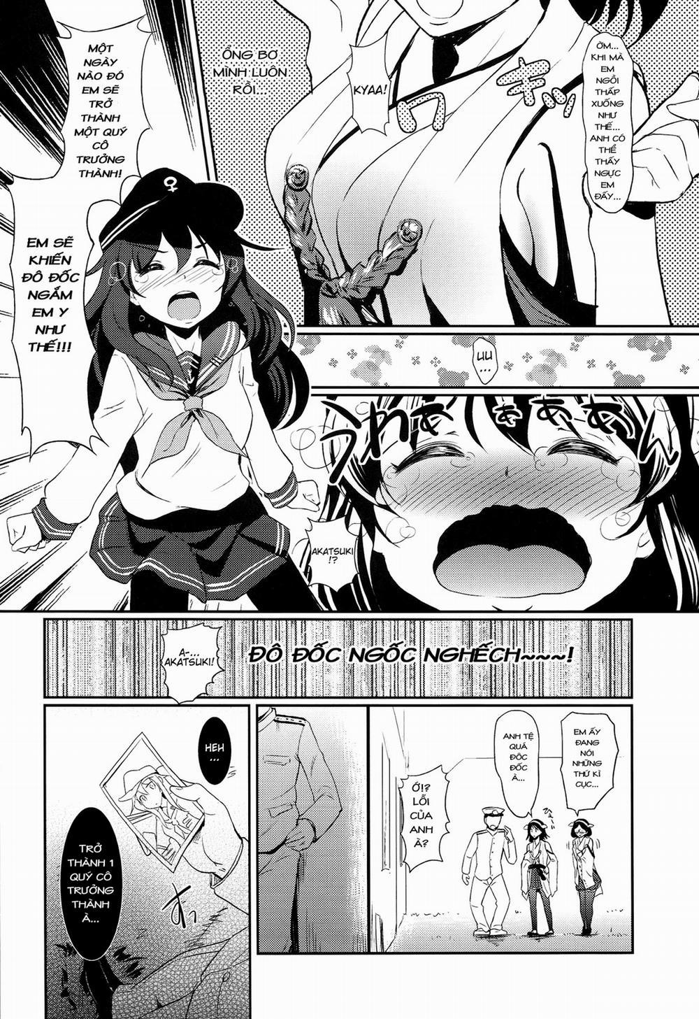 HentaiVN.net - Ảnh 6 - Meikai ni Ukabishi Akatsuki no Honoo [Akatsuki's Light Floating Amidst the Dark Sea] - Oneshot