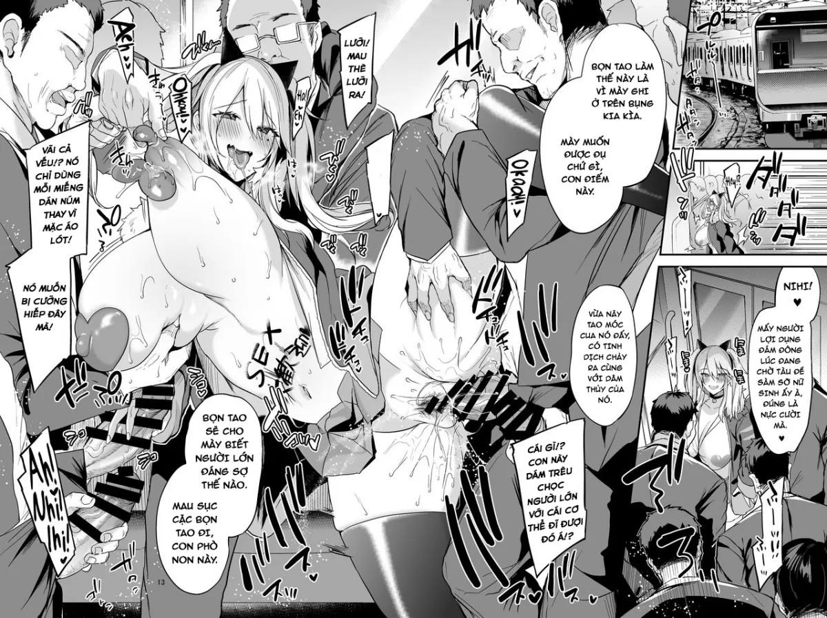 HentaiVN.net - Ảnh 14 - Một ngày của Miya-chan - cô gái có thể chịch bất cứ lúc nào [Sokuhame Dekichau JK Miya-chan no Ichinichi] - Part 1