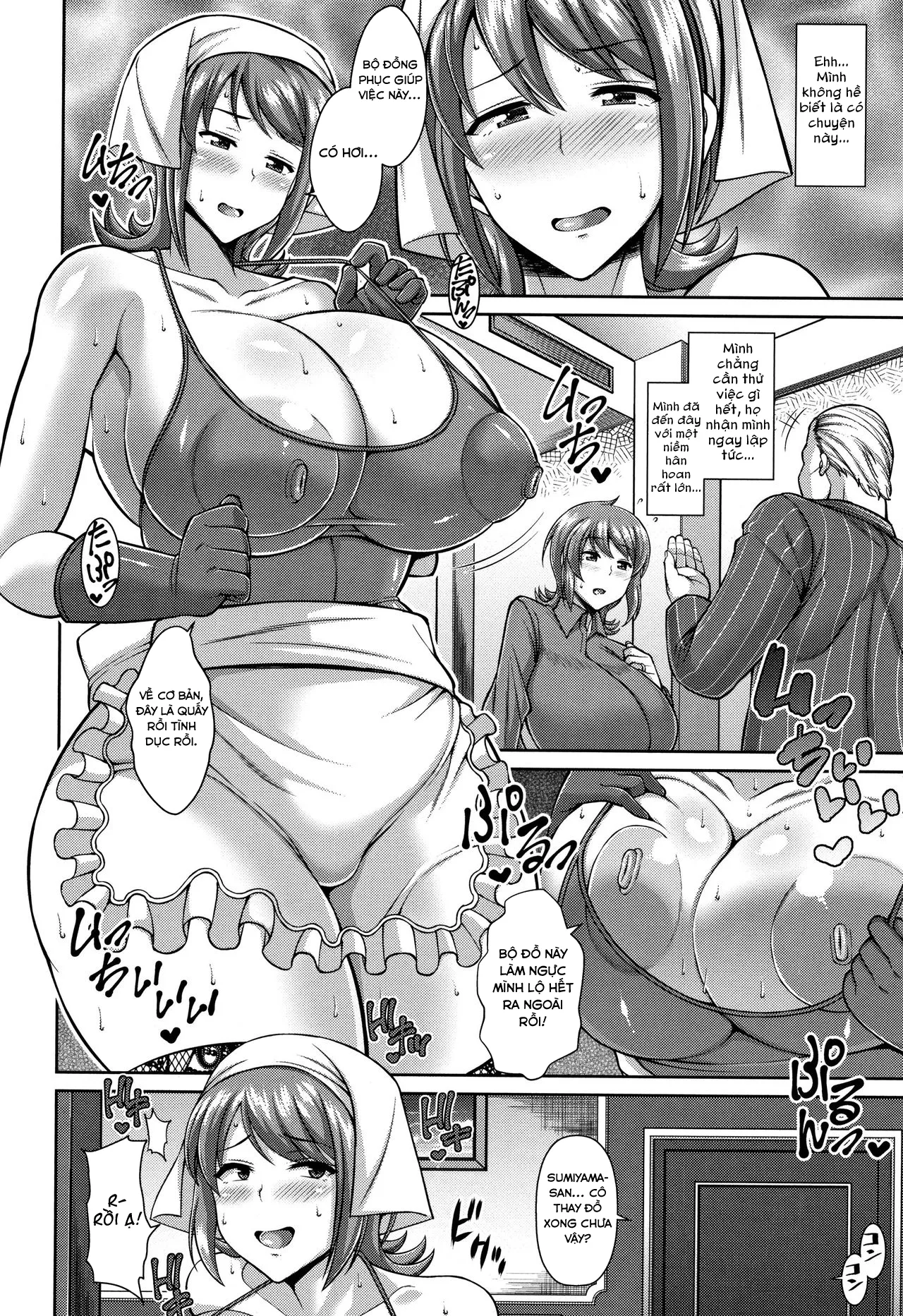 HentaiVN.net - Ảnh 3 - Cô giúp việc dâm đãng [Cheating Dirty Housekeeper Sex Life] - Oneshot