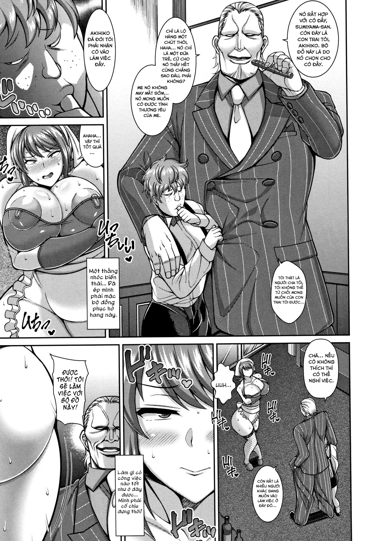 HentaiVN.net - Ảnh 4 - Cô giúp việc dâm đãng [Cheating Dirty Housekeeper Sex Life] - Oneshot