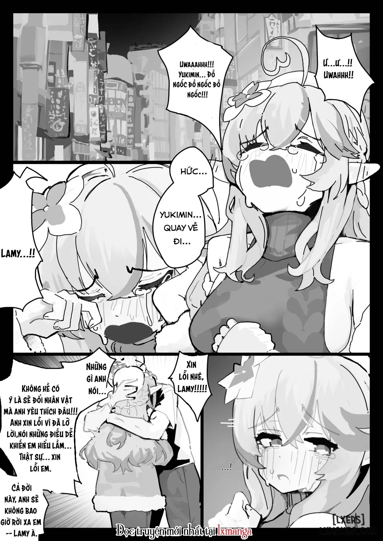 HentaiVN.net - Ảnh 3 - Làm lành chữa tình với Lamy - Oneshot