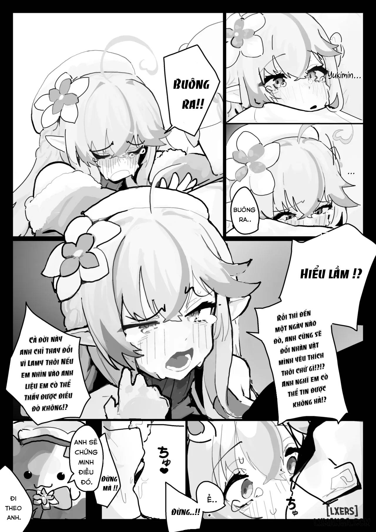 HentaiVN.net - Ảnh 4 - Làm lành chữa tình với Lamy - Oneshot