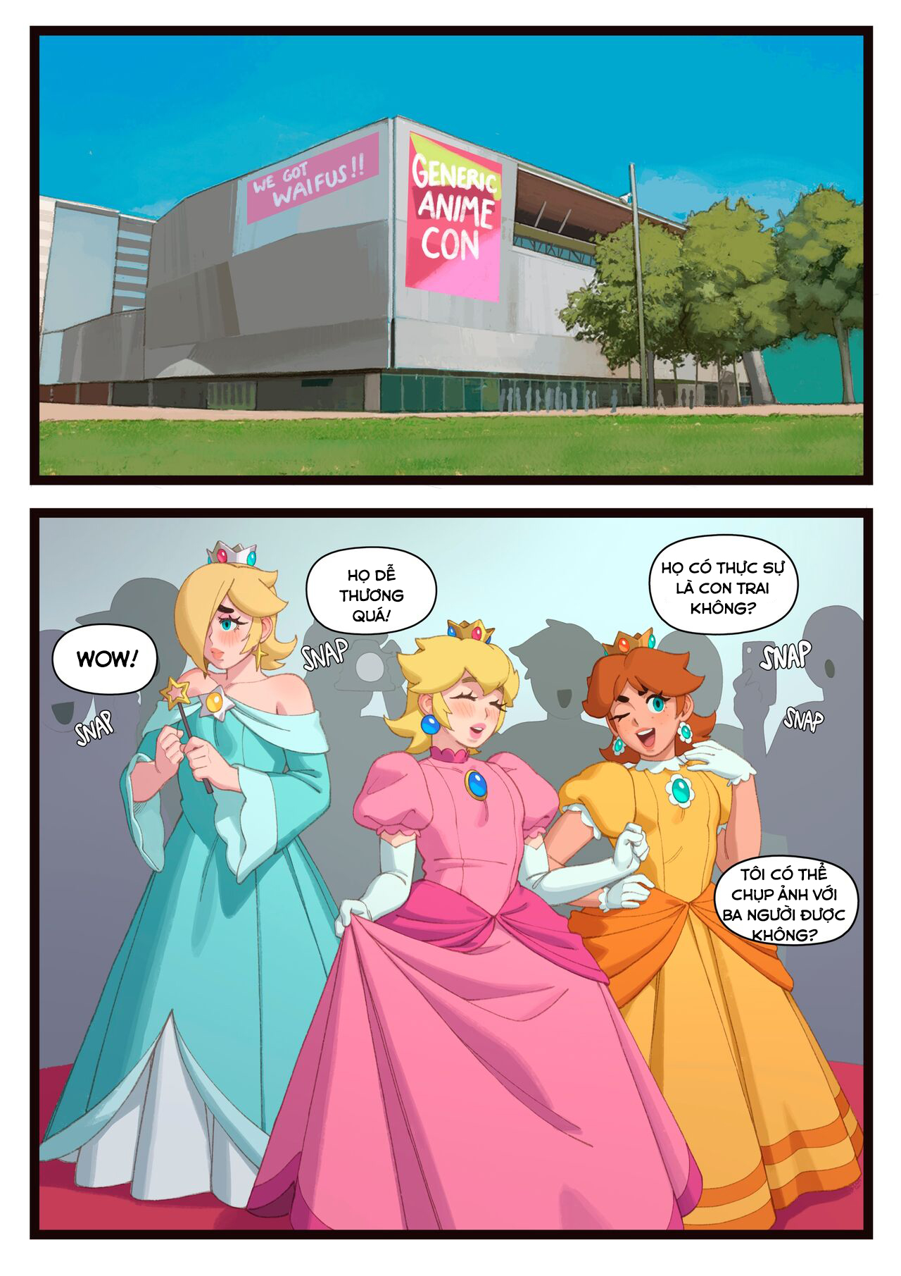 HentaiVN.net - Ảnh 3 - Princess Sleepover by Rizdraws - Oneshot