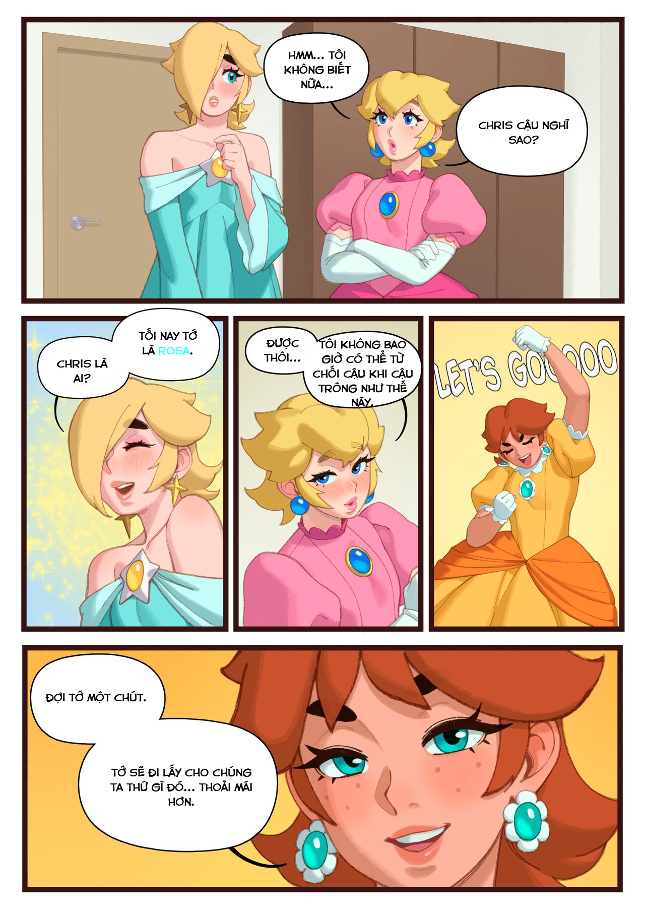 HentaiVN.net - Ảnh 5 - Princess Sleepover by Rizdraws - Oneshot