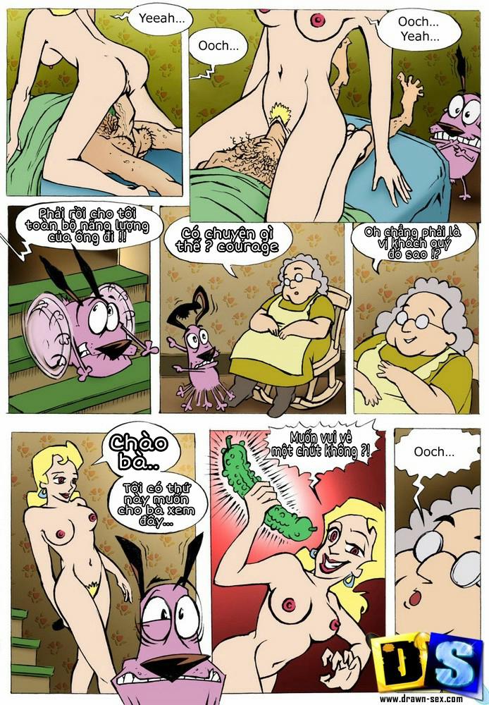 HentaiVN.net - Ảnh 7 - Courage chú chó nhút nhát [Courage the Cowardly Dog] - Oneshot