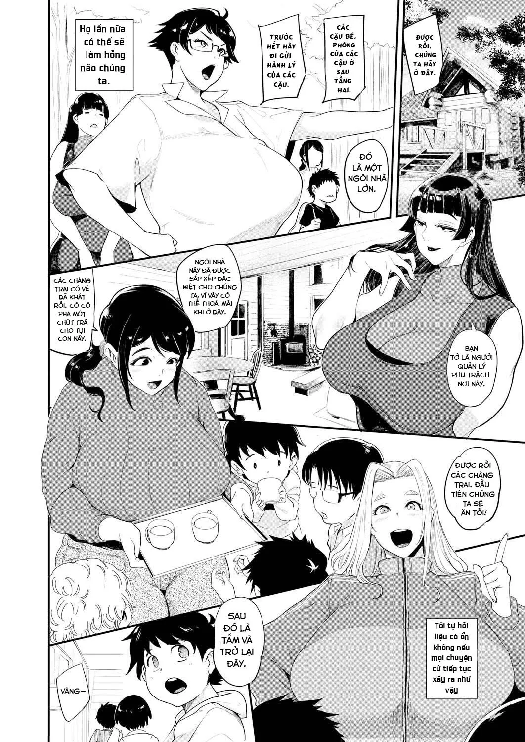 HentaiVN.net - Ảnh 5 - Trại huấn luyện Shota của những bà mẹ [Ura PTA〜Waka Ochinpo Pakohame Gasshuku〜 , 裏PTA〜若おち〇ぽパコハメ合宿〜] - Chap 1.1