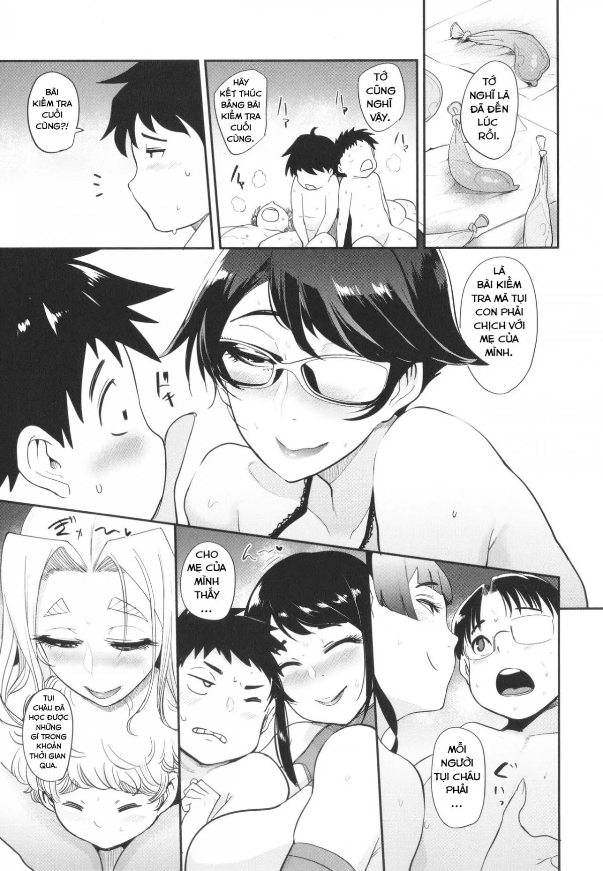 HentaiVN.net - Ảnh 8 - Trại huấn luyện Shota của những bà mẹ [Ura PTA〜Waka Ochinpo Pakohame Gasshuku〜 , 裏PTA〜若おち〇ぽパコハメ合宿〜] - Chap 2