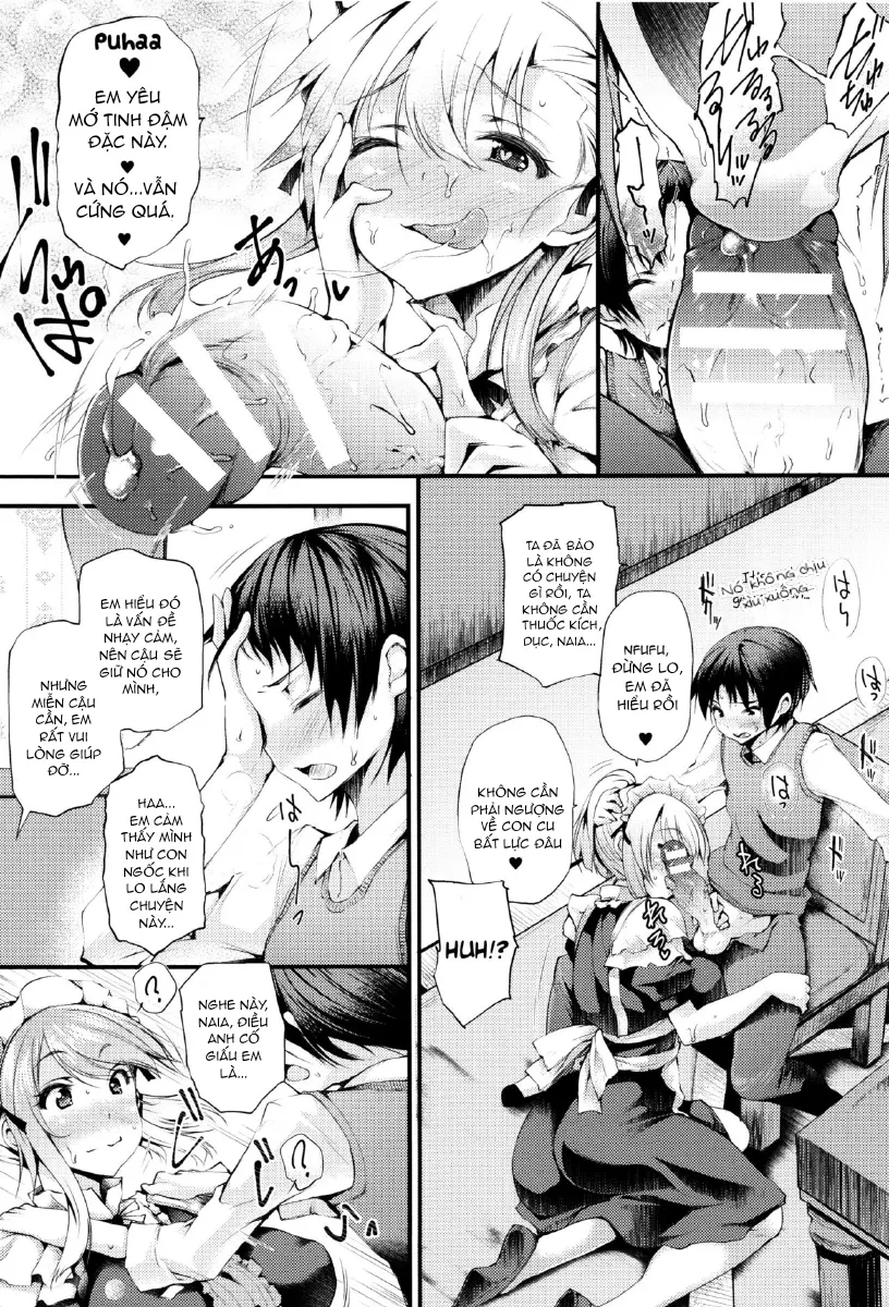 HentaiVN.net - Ảnh 11 - Sakusaku Meat Pie - Chap 3 - Hầu Gái Hứng Tình