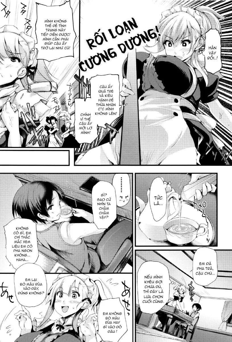 HentaiVN.net - Ảnh 7 - Sakusaku Meat Pie - Chap 3 - Hầu Gái Hứng Tình