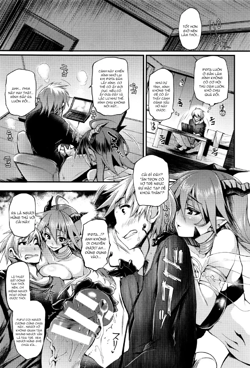 HentaiVN.net - Ảnh 5 - Sakusaku Meat Pie - Chap 9 - Thần đèn phiên bản Hentai
