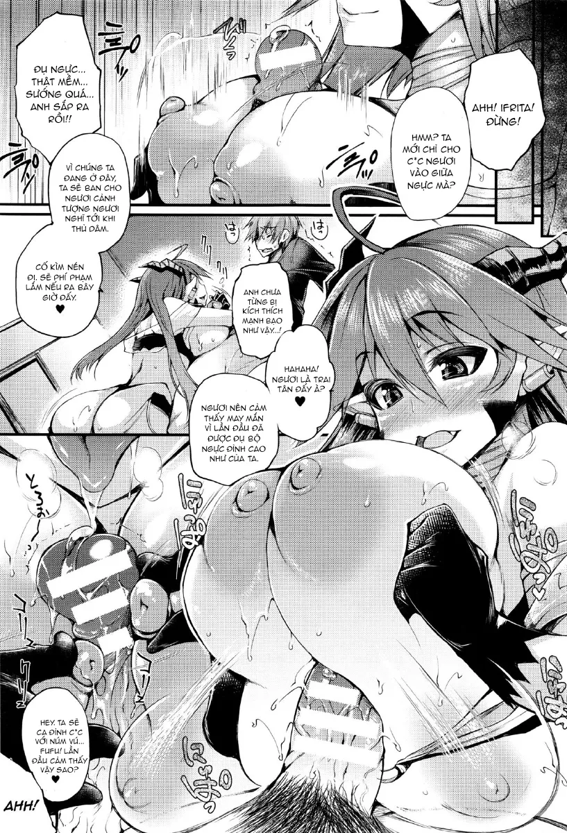 HentaiVN.net - Ảnh 7 - Sakusaku Meat Pie - Chap 9 - Thần đèn phiên bản Hentai
