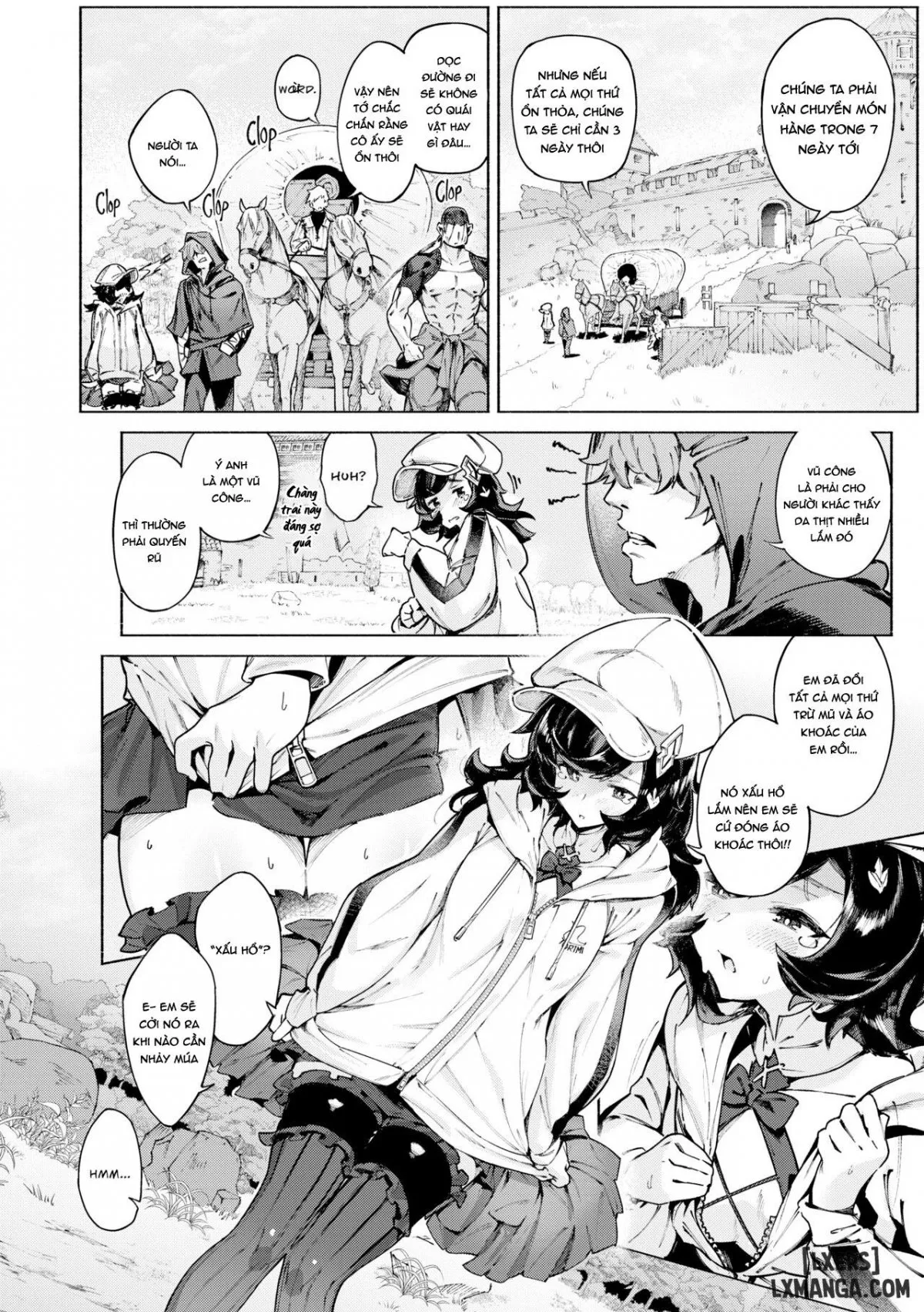 HentaiVN.net - Ảnh 4 - Sex Spree Saga: Isekai Sex Life Chronicle - Chap 3 - The Adventurers Long Journey