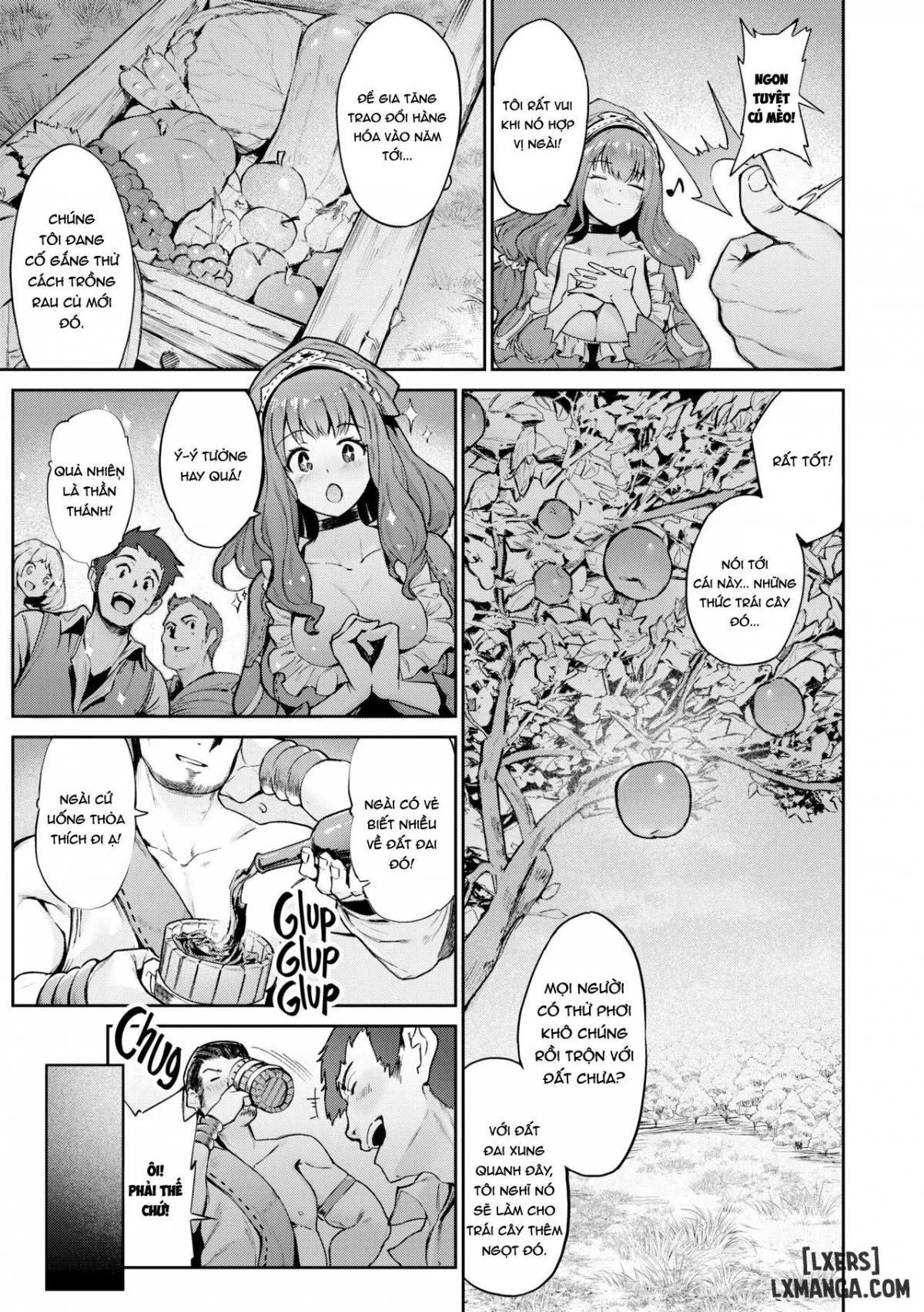 HentaiVN.net - Ảnh 7 - Sex Spree Saga: Isekai Sex Life Chronicle - Chap 5 - Night of the Harvest Festival