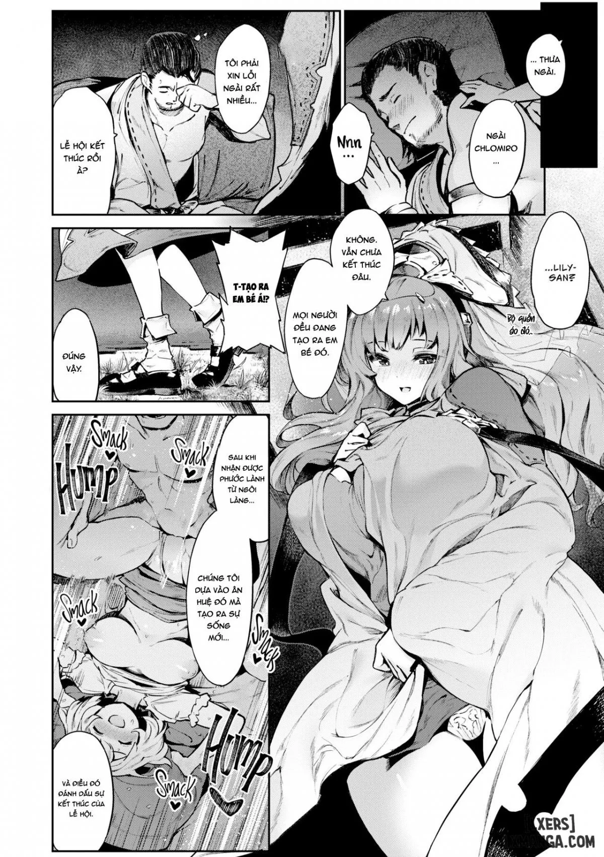 HentaiVN.net - Ảnh 8 - Sex Spree Saga: Isekai Sex Life Chronicle - Chap 5 - Night of the Harvest Festival