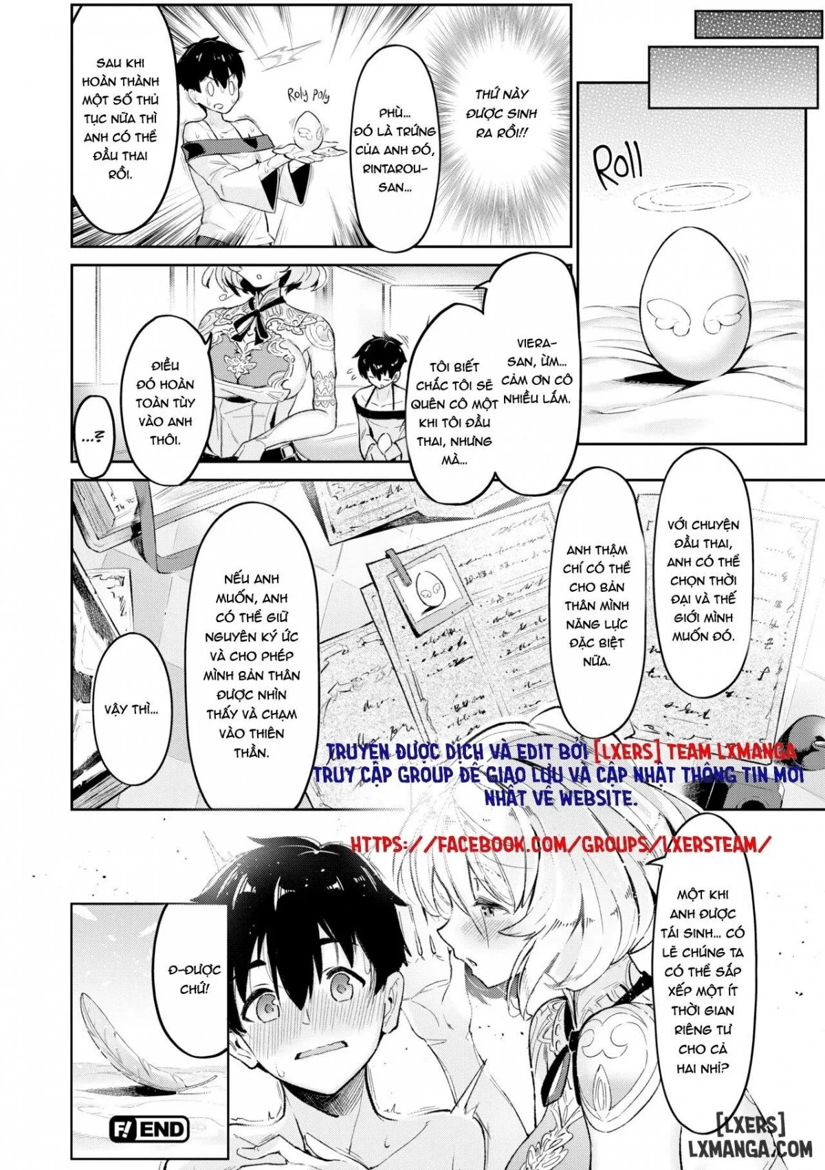 HentaiVN.net - Ảnh 22 - Sex Spree Saga: Isekai Sex Life Chronicle - Chap 6 - Angels Work