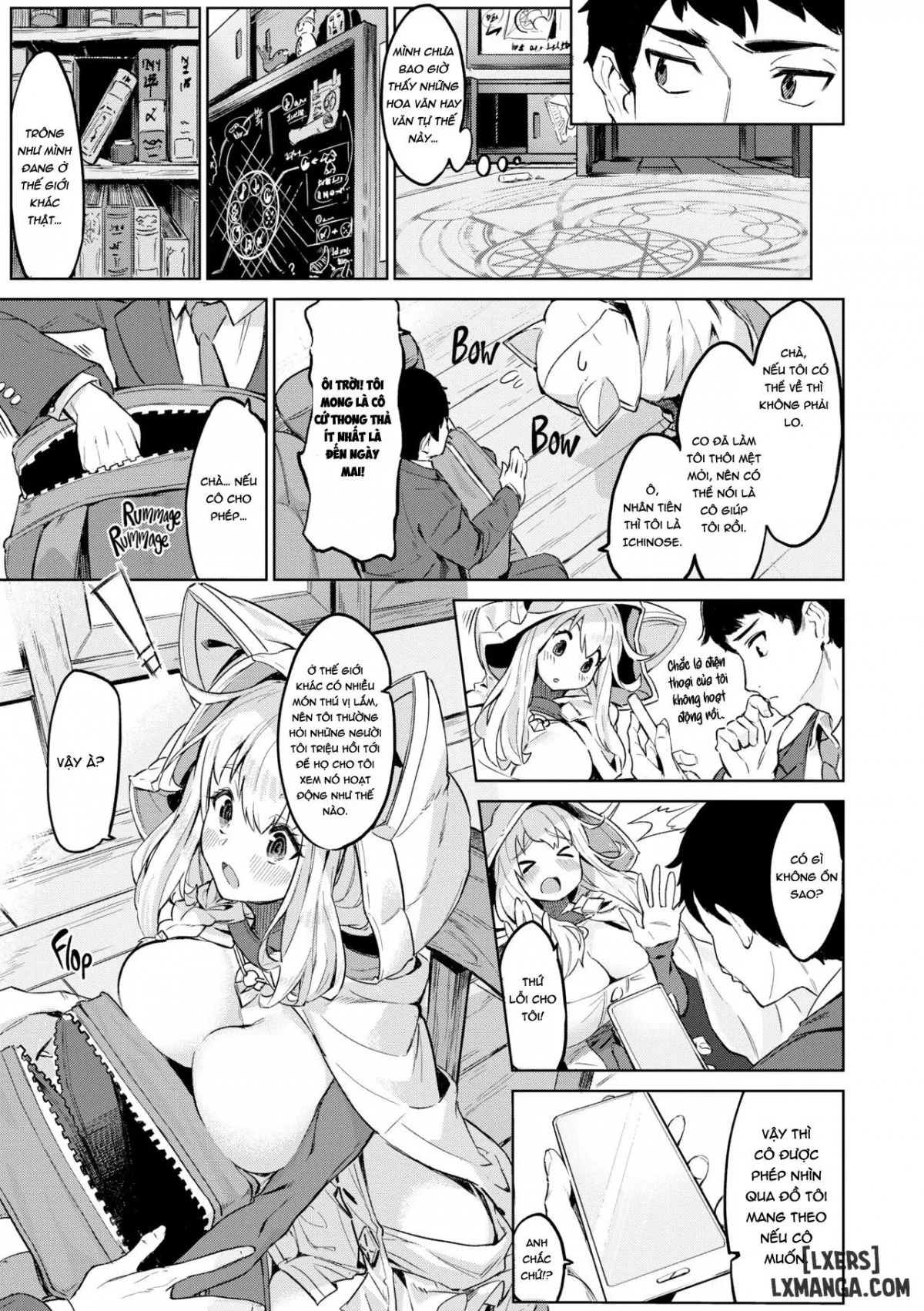 HentaiVN.net - Ảnh 5 - Sex Spree Saga: Isekai Sex Life Chronicle - Chap 7 - Teach Me About Another Worlds Culture! END