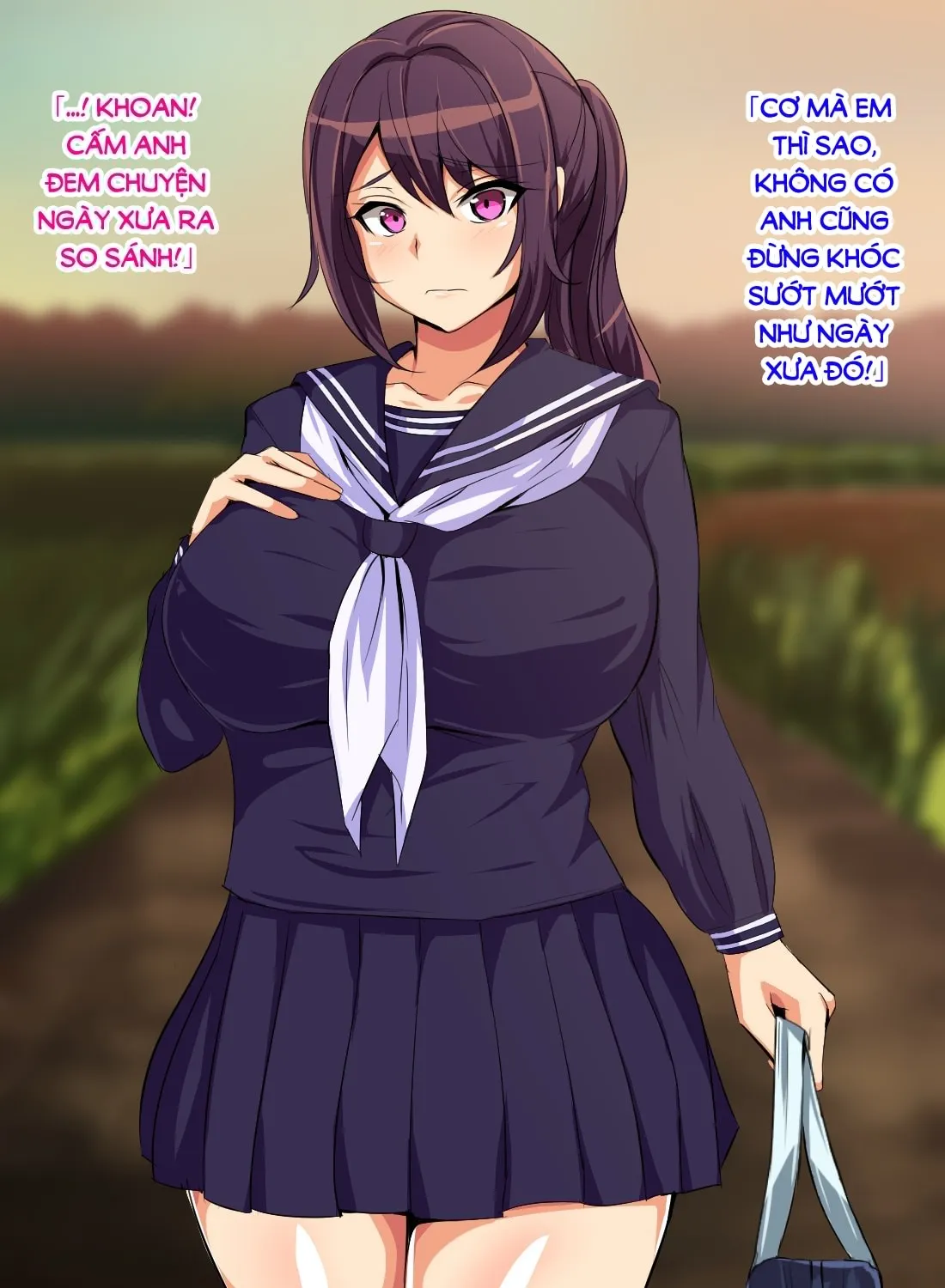 HentaiVN.net - Ảnh 6 - Tokai No Iro Ni Somaru Kanojo [She Is Dyed By The Color Of The City] - Chap 1