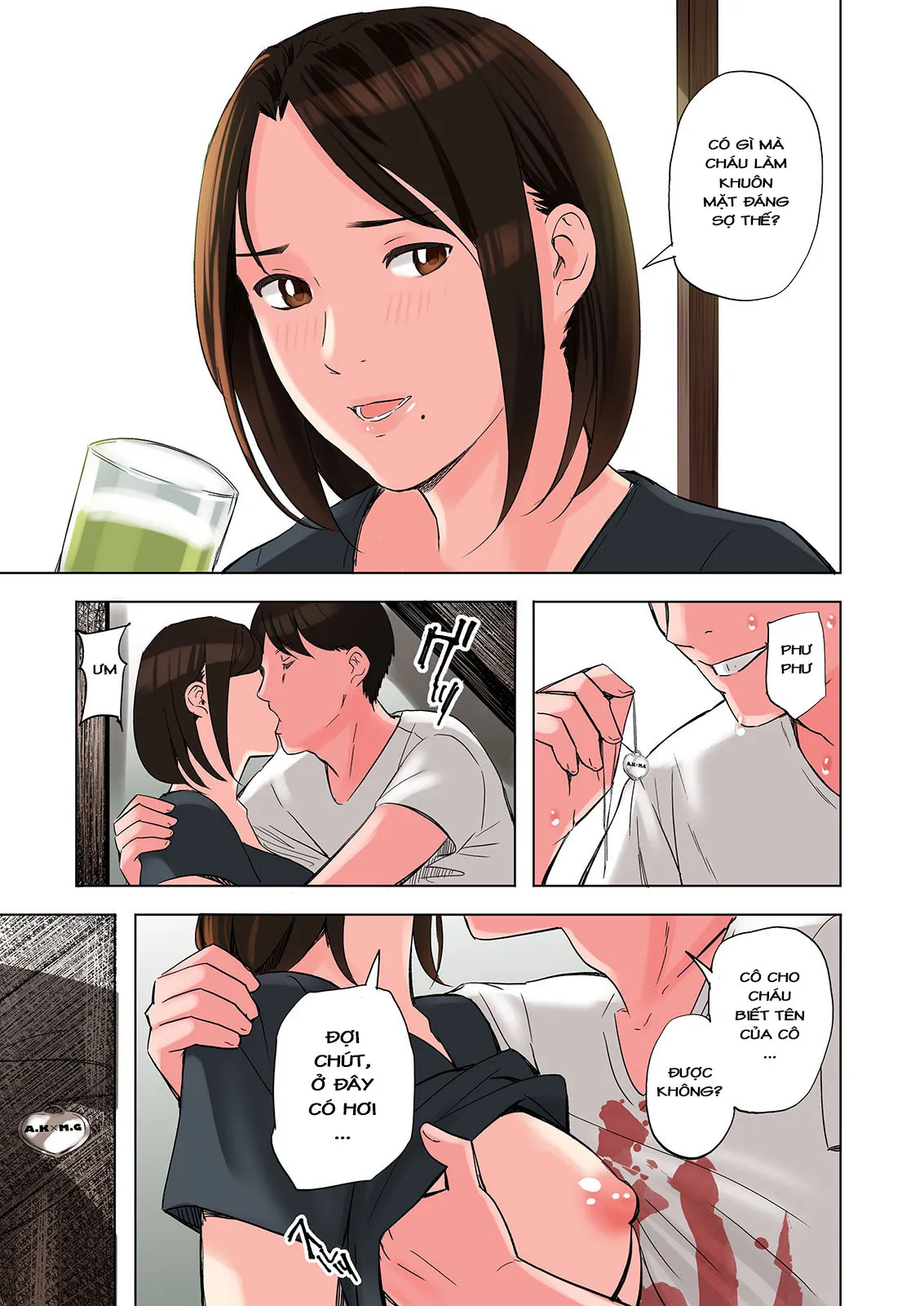 HentaiVN.net - Ảnh 13 - Chuyện tôi bị chị gái và mẹ kế thằng bạn thân gạ địt 2 [Tomodachi no Gibo to Ane ni Yuuwaku Sareru Hanashi Kouhen, 友達の義母と姉に誘惑される話、後編] - Chap 2