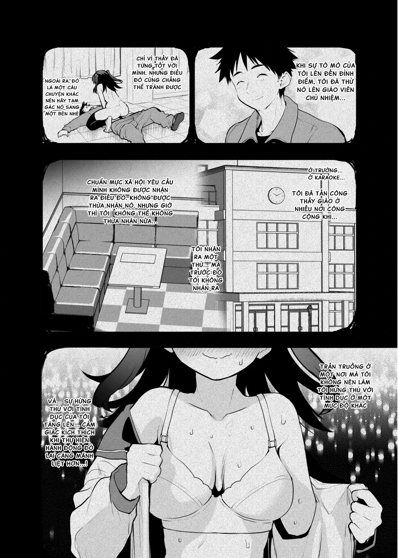 HentaiVN.net - Ảnh 6 - Tôi tự hỏi tại sao việc khoả thân lại khiến tôi kích thích đến vậy - Oneshot