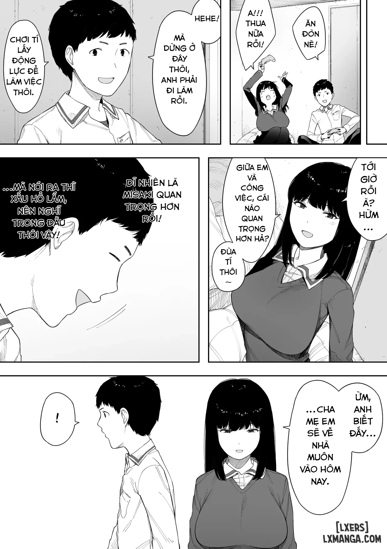HentaiVN.net - Ảnh 14 - Himitsu no Kinshin Sex Daisuki Kyoudai - Oneshot