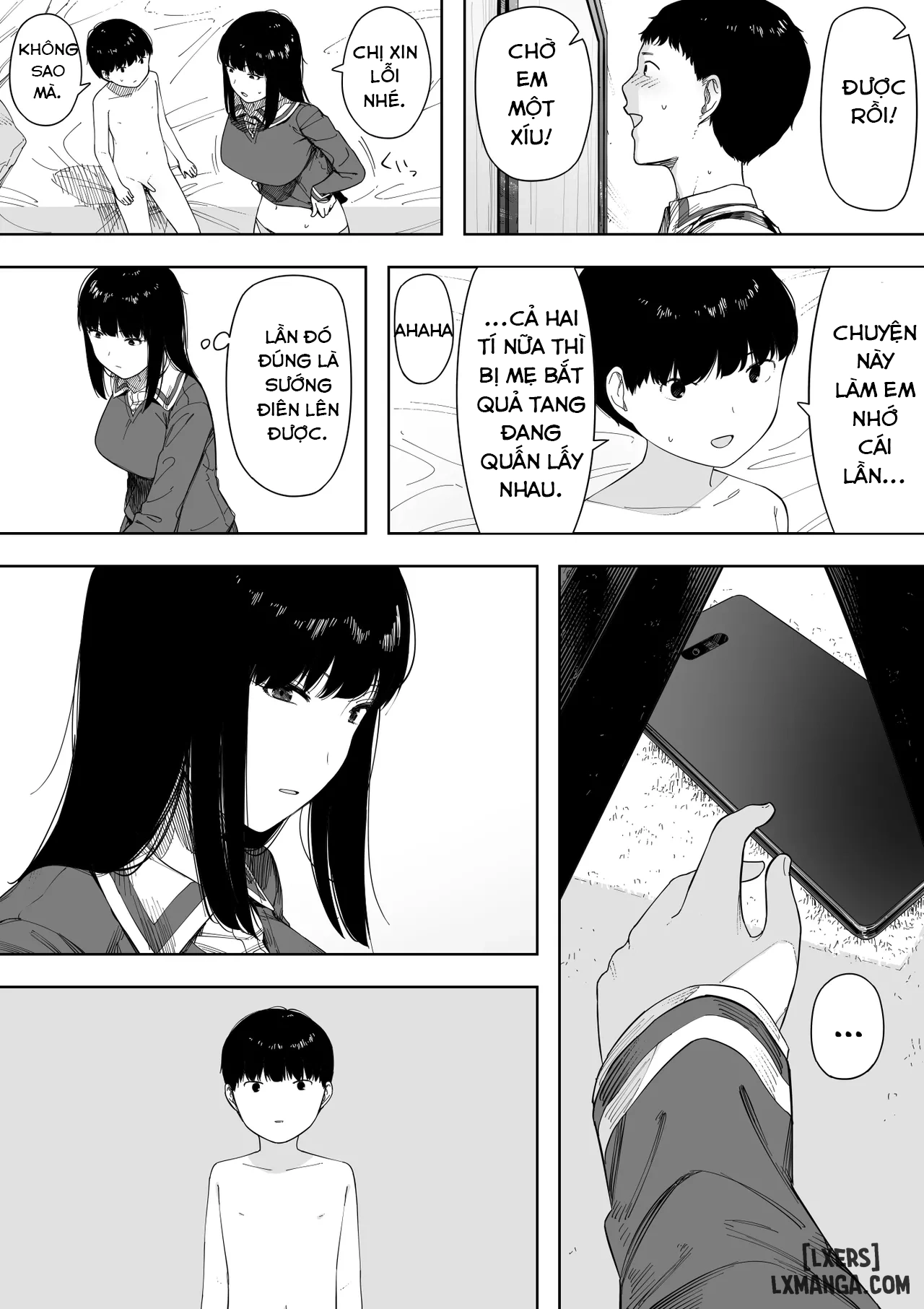 HentaiVN.net - Ảnh 20 - Himitsu no Kinshin Sex Daisuki Kyoudai - Oneshot