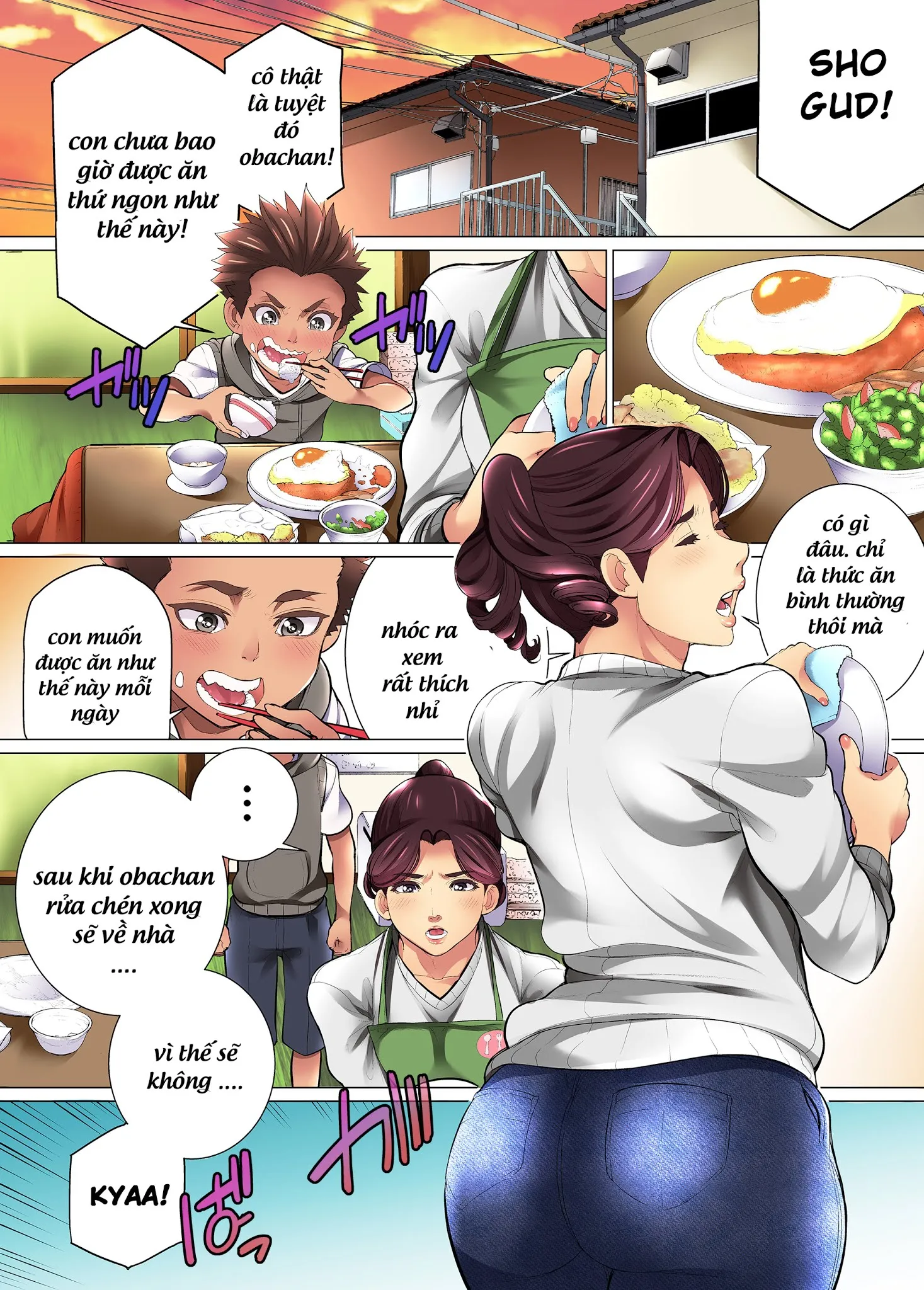 HentaiVN.net - Ảnh 10 - Kimottama Kaa-San Ga Onna No Kao O Miseru No Wa [Gutsy Mother Shows A Woman's Face] - Oneshot
