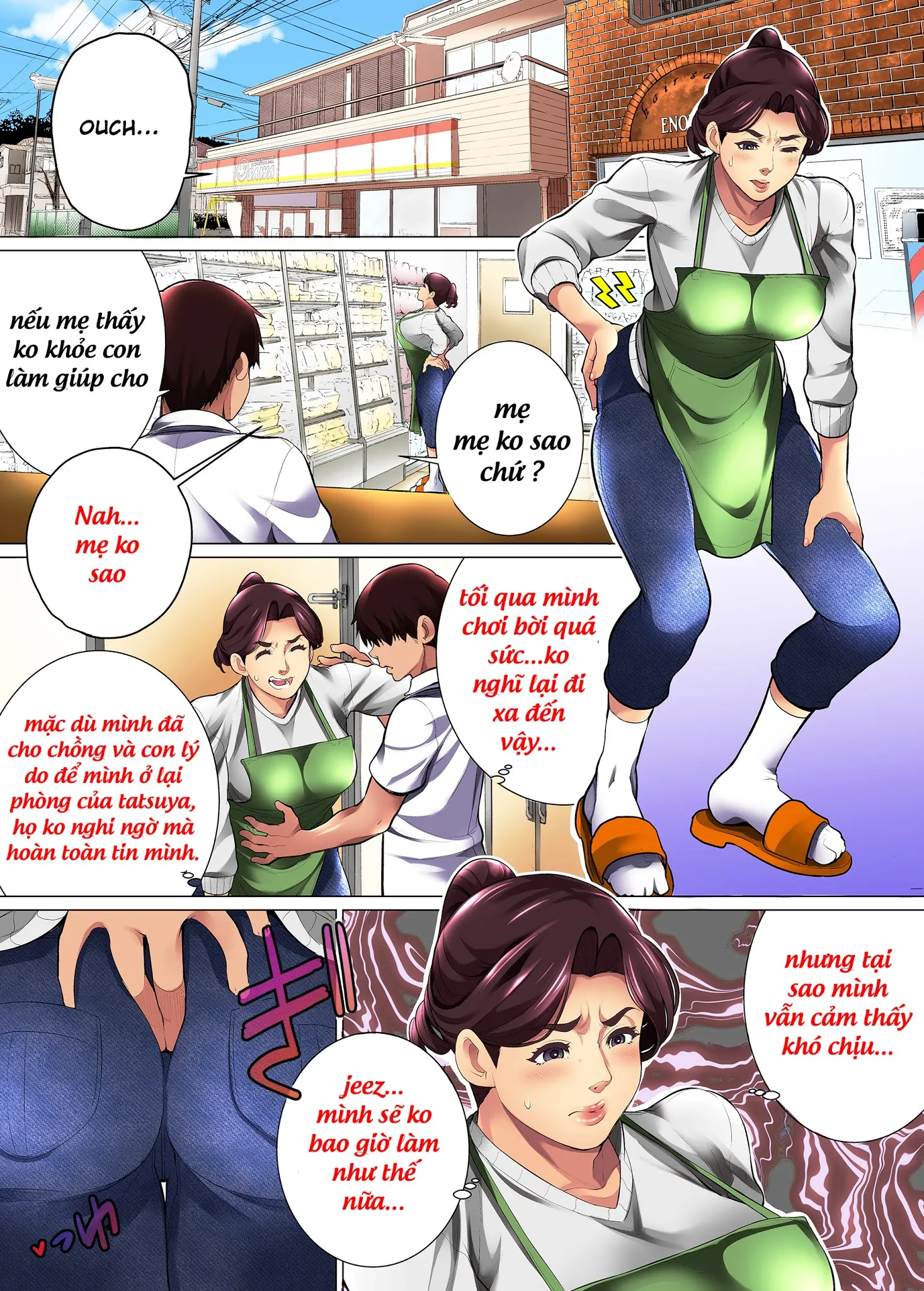 HentaiVN.net - Ảnh 26 - Kimottama Kaa-San Ga Onna No Kao O Miseru No Wa [Gutsy Mother Shows A Woman's Face] - Oneshot