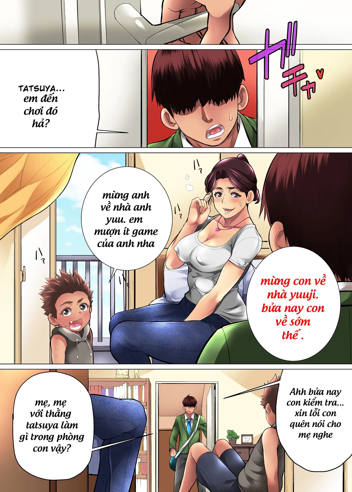 HentaiVN.net - Ảnh 89 - Kimottama Kaa-San Ga Onna No Kao O Miseru No Wa [Gutsy Mother Shows A Woman's Face] - Oneshot