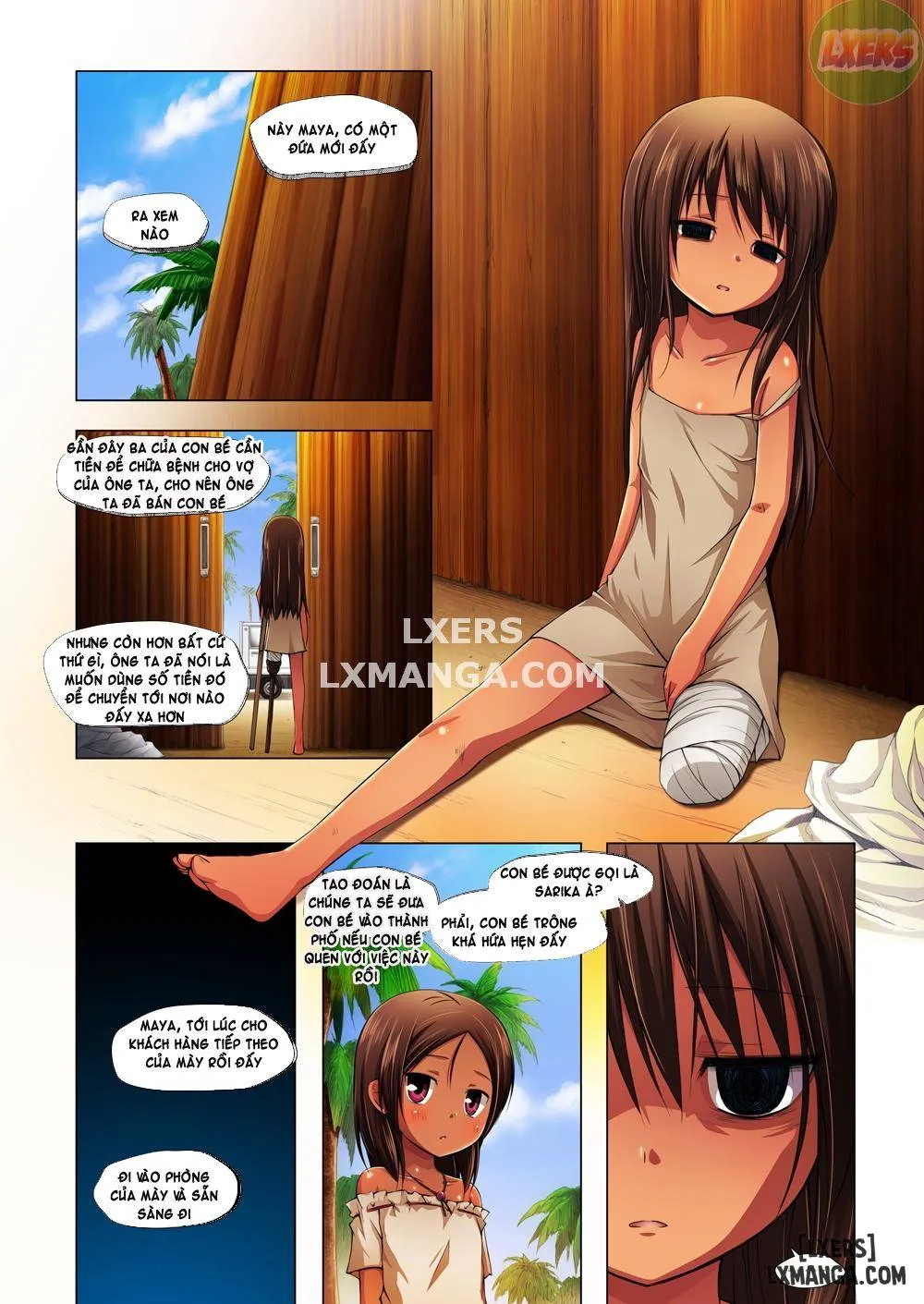 HentaiVN.net - Ảnh 20 - Khi nào chú chim bị nhốt lồng kia sẽ được tự do? [Kago no Naka no Kotori wa Itsu Deyaru] - Oneshot