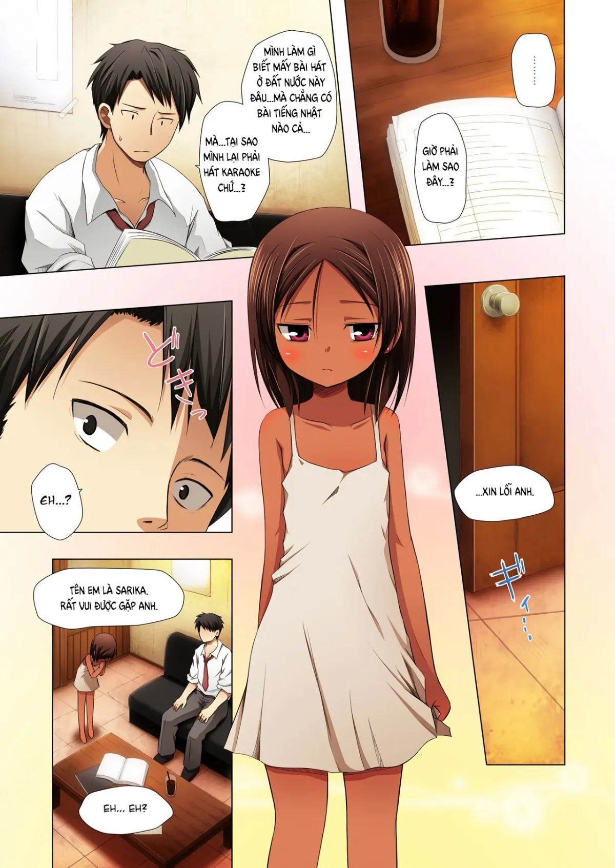 HentaiVN.net - Ảnh 9 - Khi nào chú chim bị nhốt lồng kia sẽ được tự do? [Kago no Naka no Kotori wa Itsu Deyaru] - Chap 4