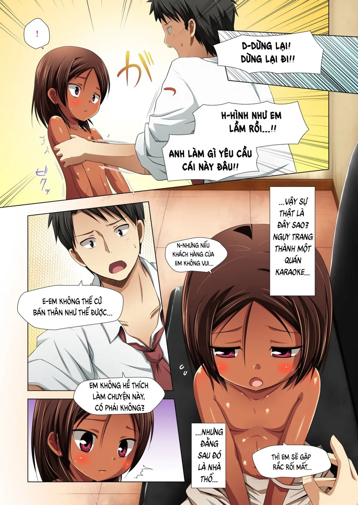 HentaiVN.net - Ảnh 11 - Khi nào chú chim bị nhốt lồng kia sẽ được tự do? [Kago no Naka no Kotori wa Itsu Deyaru] - Chap 4