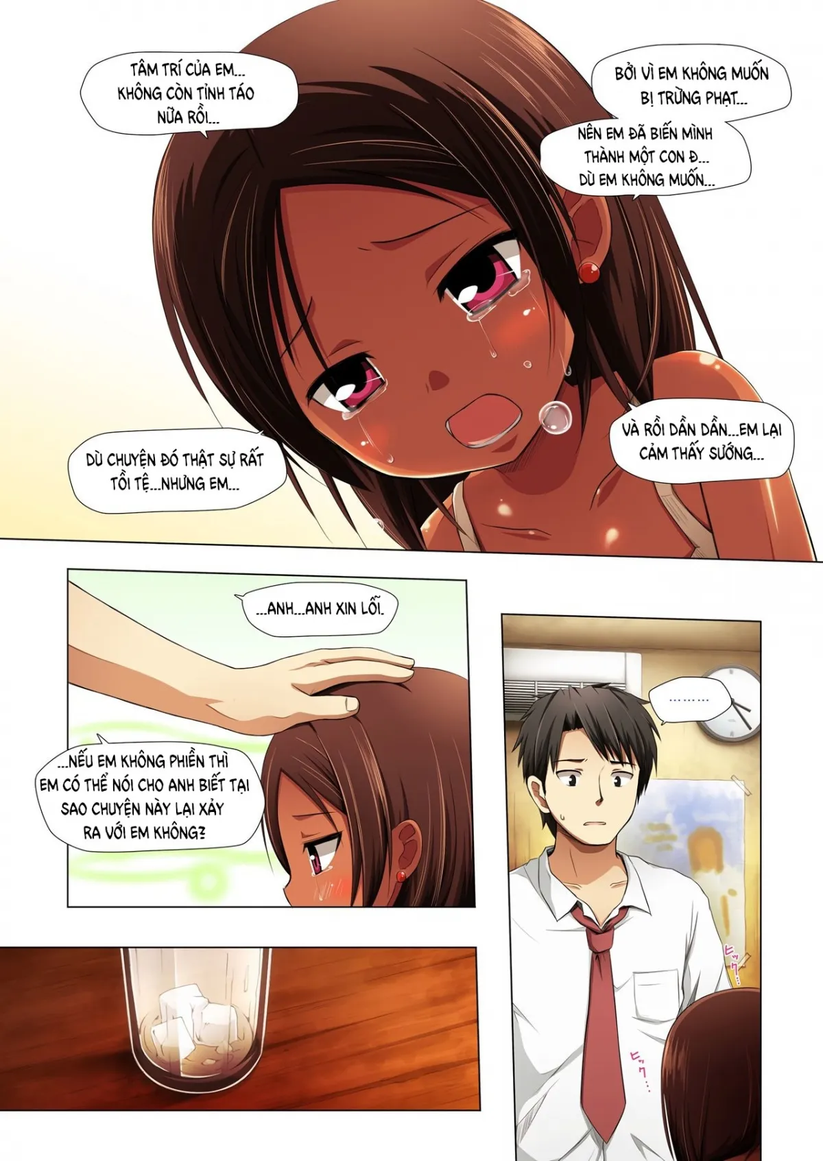 HentaiVN.net - Ảnh 20 - Khi nào chú chim bị nhốt lồng kia sẽ được tự do? [Kago no Naka no Kotori wa Itsu Deyaru] - Chap 4