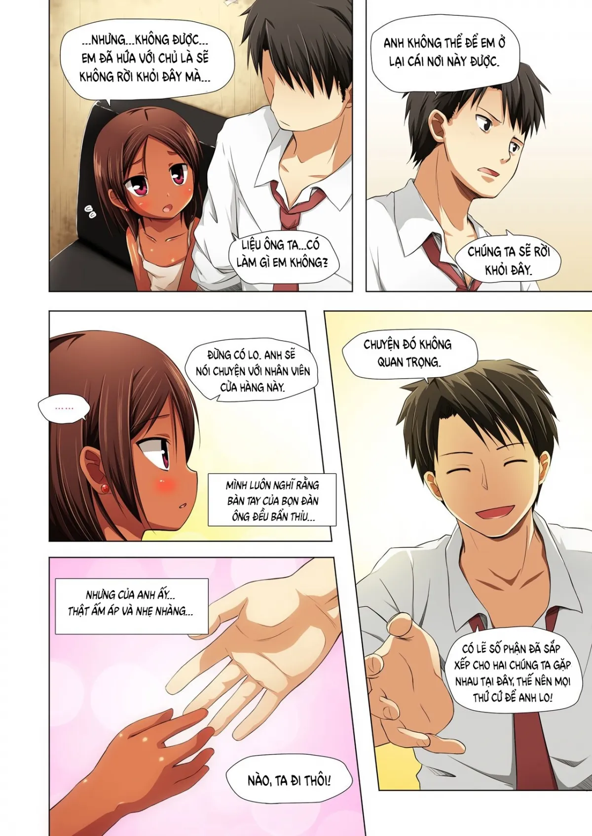HentaiVN.net - Ảnh 22 - Khi nào chú chim bị nhốt lồng kia sẽ được tự do? [Kago no Naka no Kotori wa Itsu Deyaru] - Chap 4