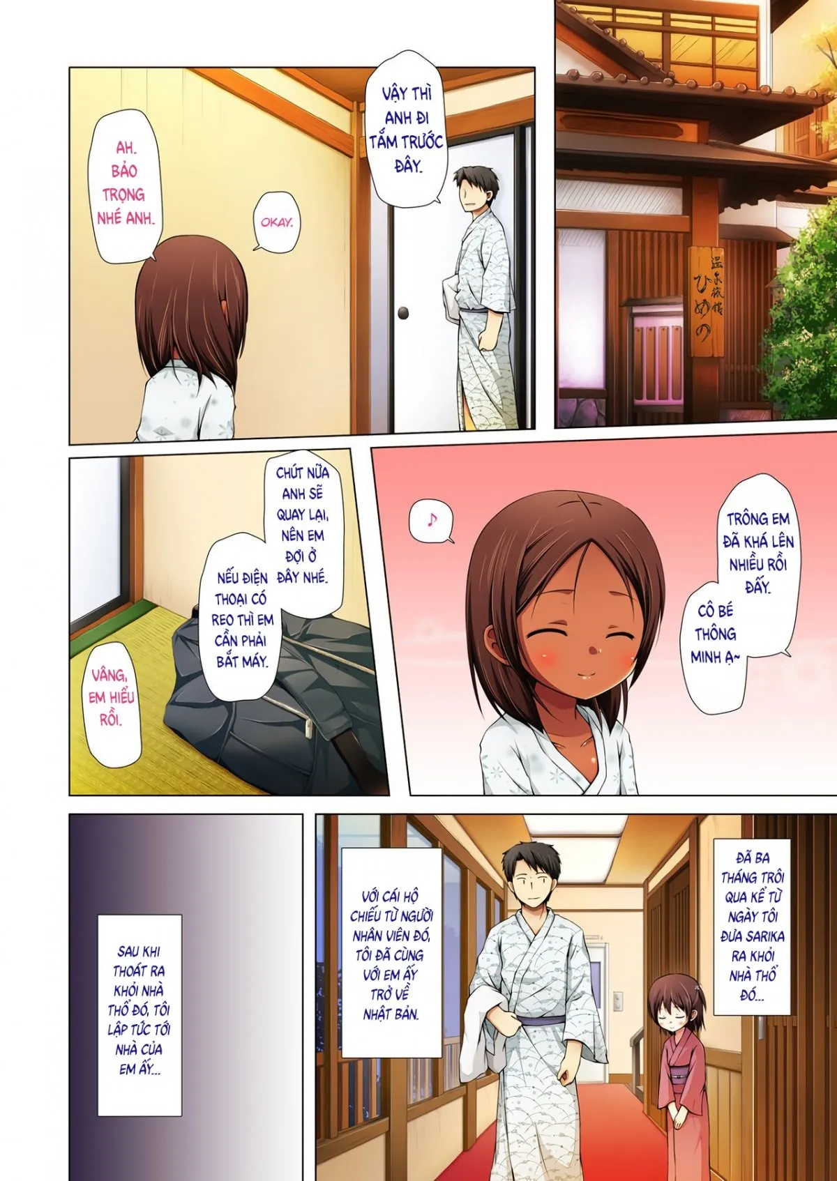 HentaiVN.net - Ảnh 4 - Khi nào chú chim bị nhốt lồng kia sẽ được tự do? [Kago no Naka no Kotori wa Itsu Deyaru] - Chap 5