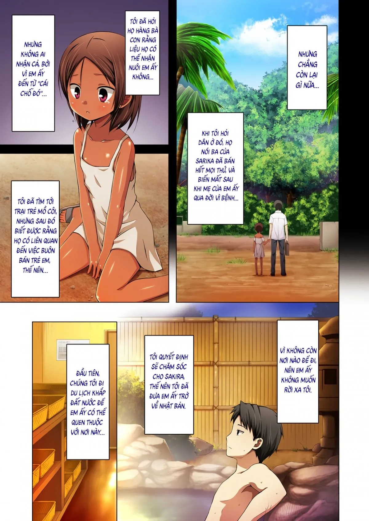 HentaiVN.net - Ảnh 5 - Khi nào chú chim bị nhốt lồng kia sẽ được tự do? [Kago no Naka no Kotori wa Itsu Deyaru] - Chap 5