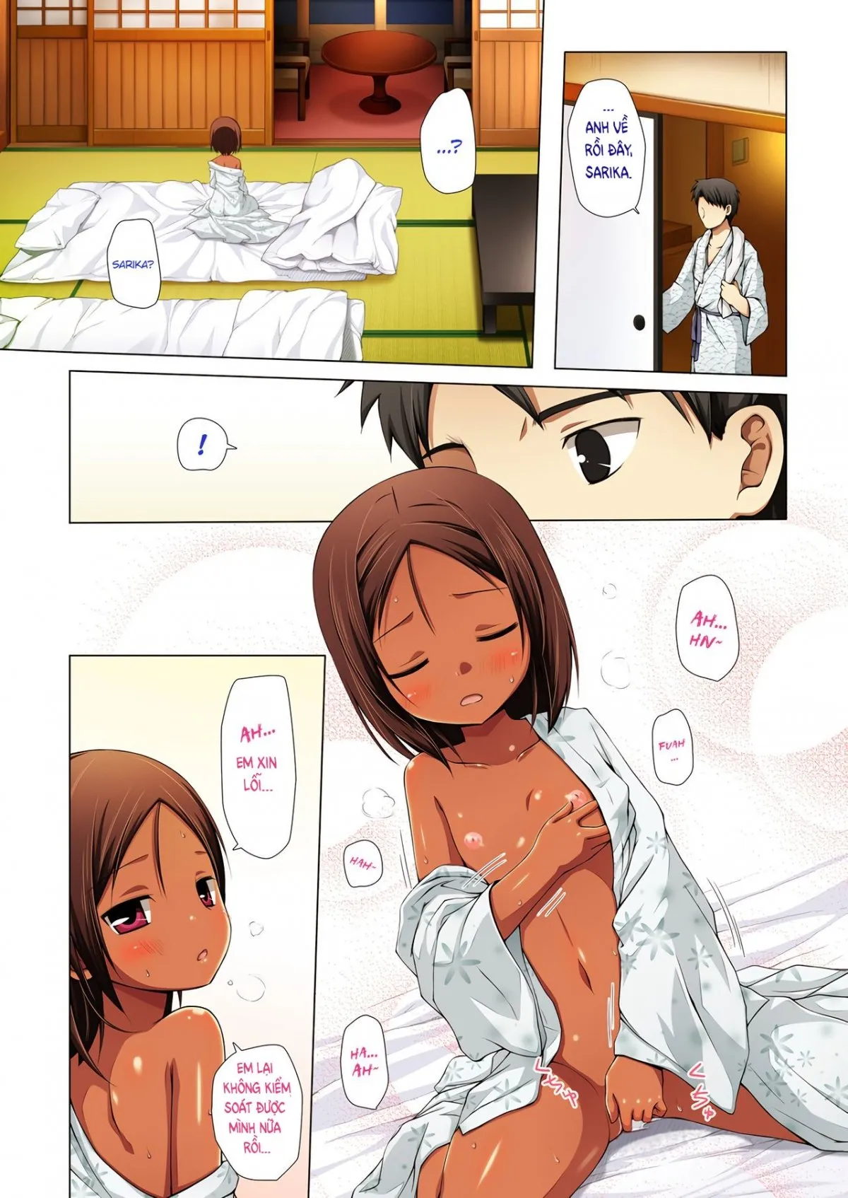 HentaiVN.net - Ảnh 6 - Khi nào chú chim bị nhốt lồng kia sẽ được tự do? [Kago no Naka no Kotori wa Itsu Deyaru] - Chap 5