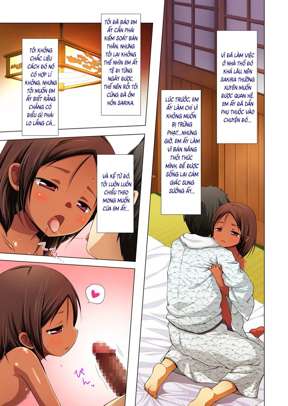 HentaiVN.net - Ảnh 7 - Khi nào chú chim bị nhốt lồng kia sẽ được tự do? [Kago no Naka no Kotori wa Itsu Deyaru] - Chap 5