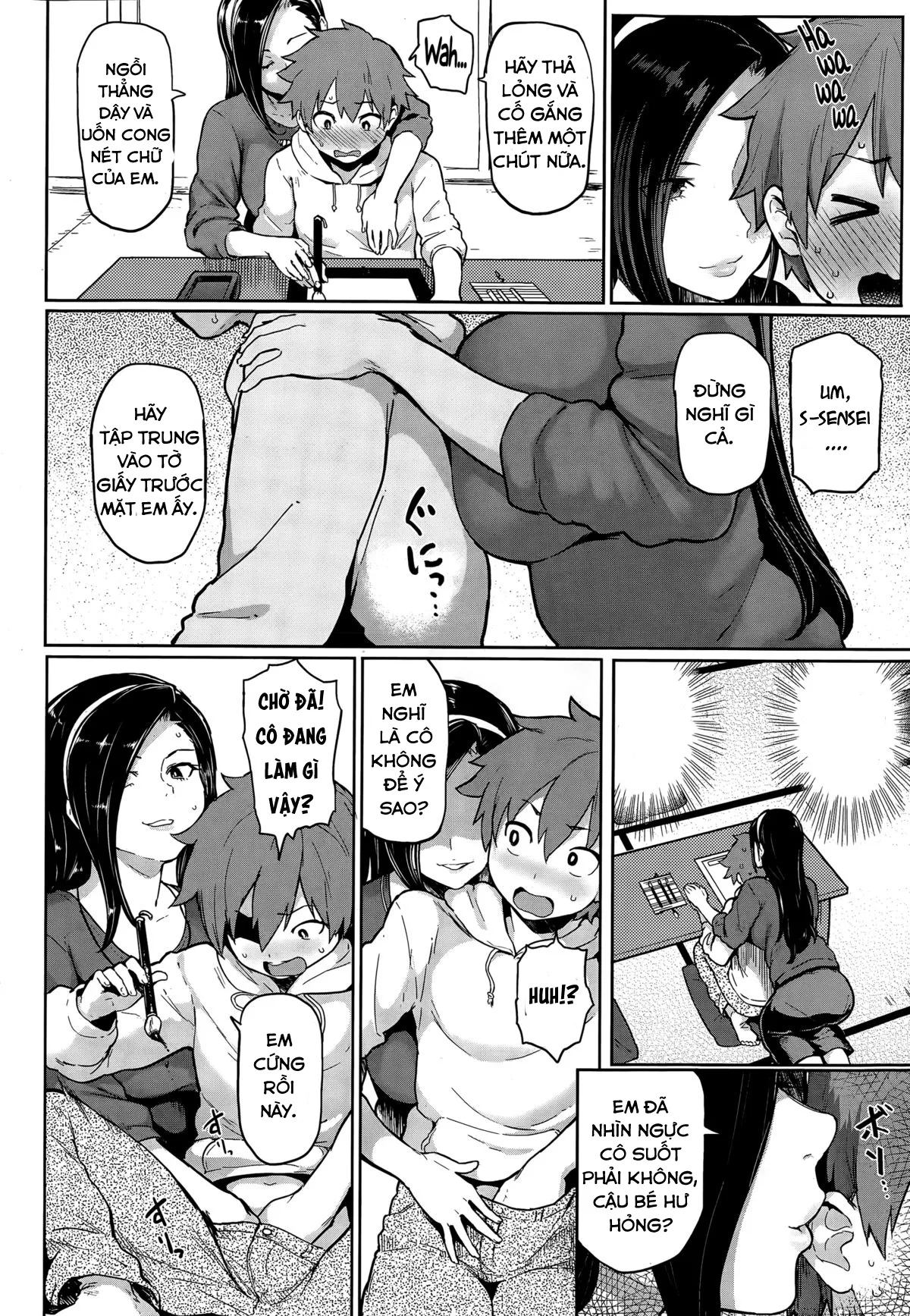 HentaiVN.net - Ảnh 5 - Sensei xinh đẹp của tôi - Chap 1