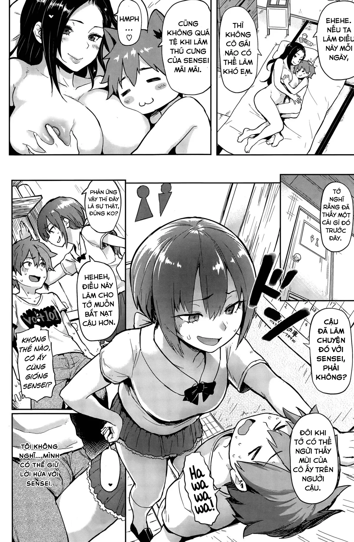 HentaiVN.net - Ảnh 21 - Sensei xinh đẹp của tôi - Chap 2
