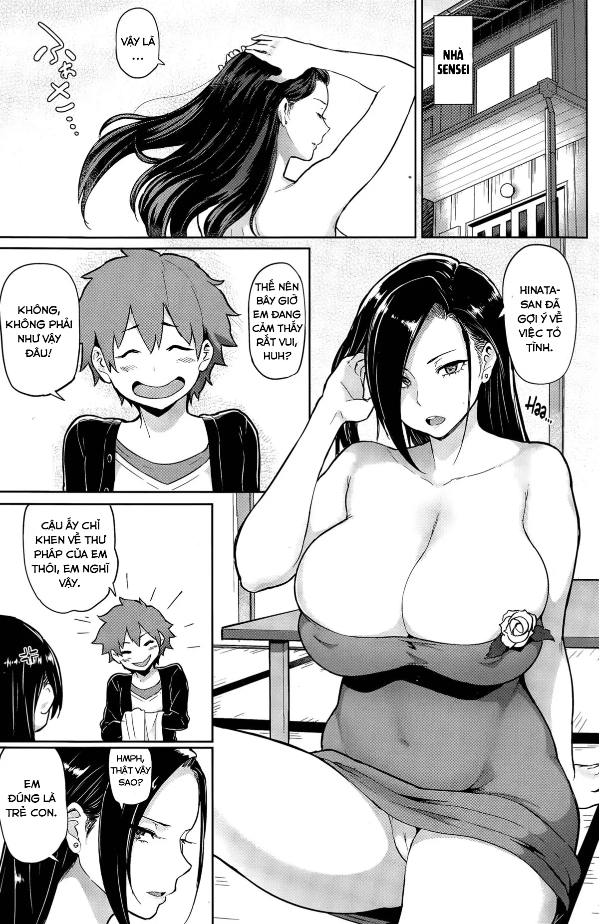 HentaiVN.net - Ảnh 4 - Sensei xinh đẹp của tôi - Chap 2
