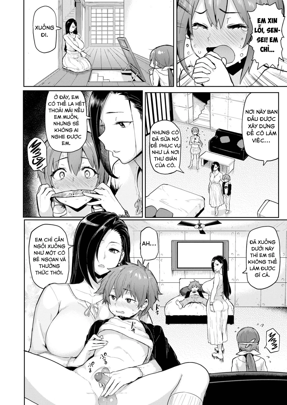 HentaiVN.net - Ảnh 7 - Sensei xinh đẹp của tôi - Chap 3
