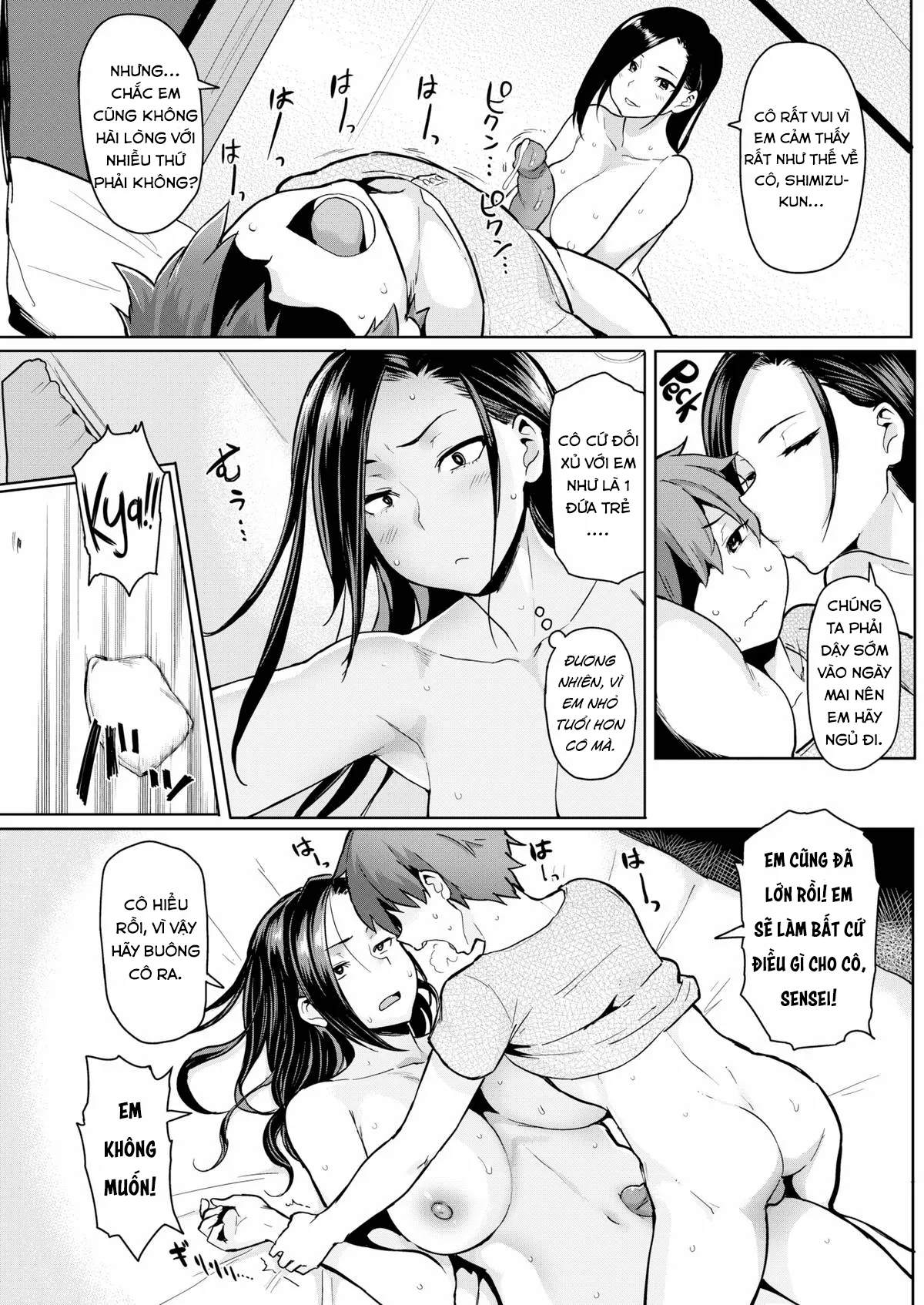 HentaiVN.net - Ảnh 14 - Sensei xinh đẹp của tôi - Chap 4