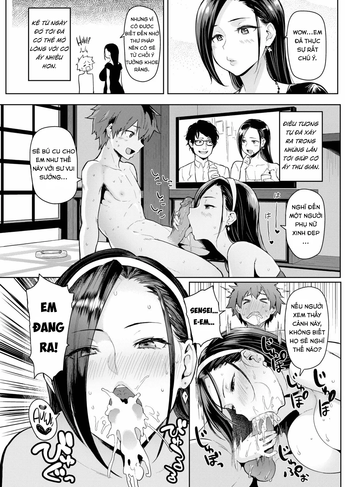HentaiVN.net - Ảnh 22 - Sensei xinh đẹp của tôi - Chap 4