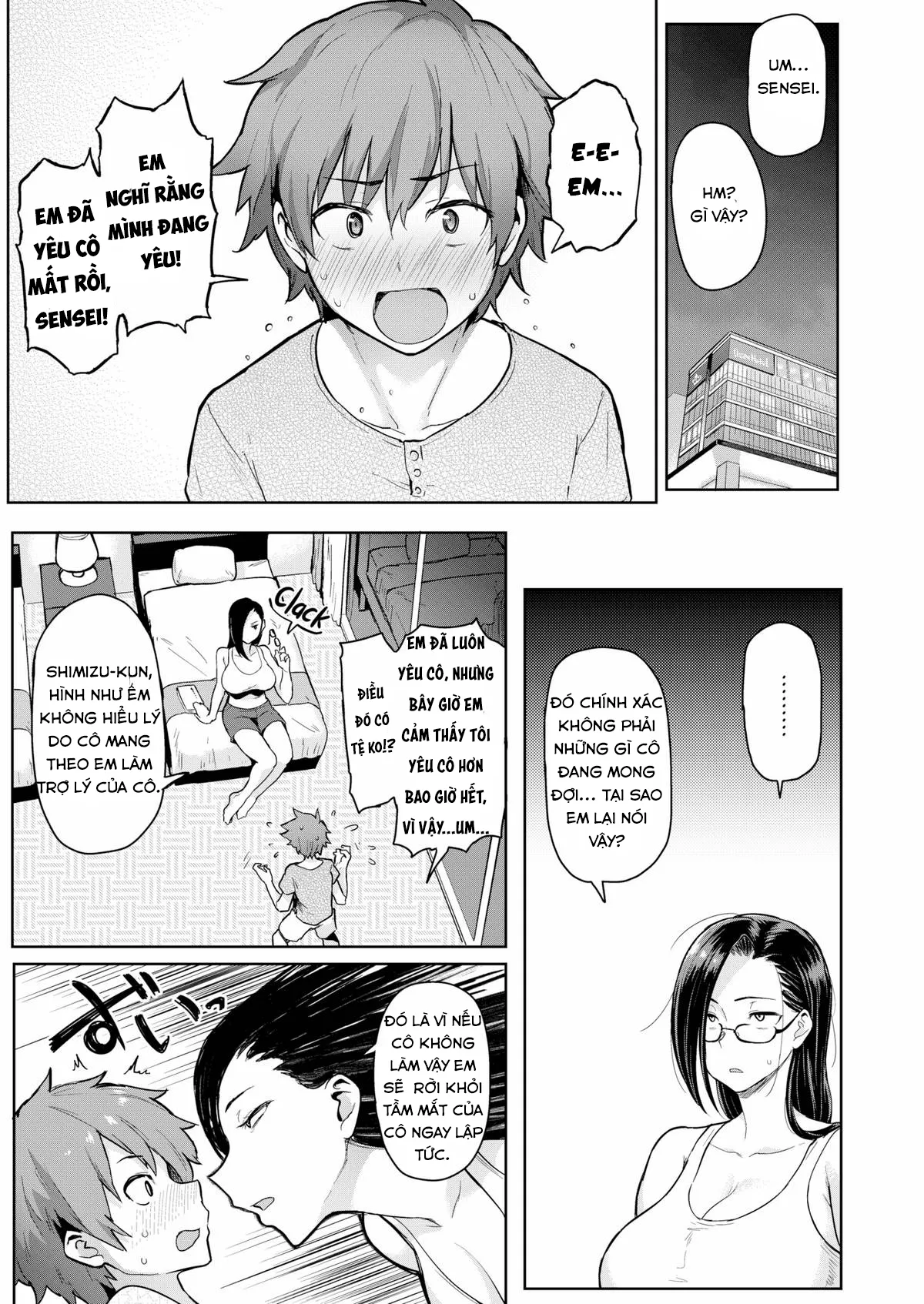 HentaiVN.net - Ảnh 7 - Sensei xinh đẹp của tôi - Chap 4