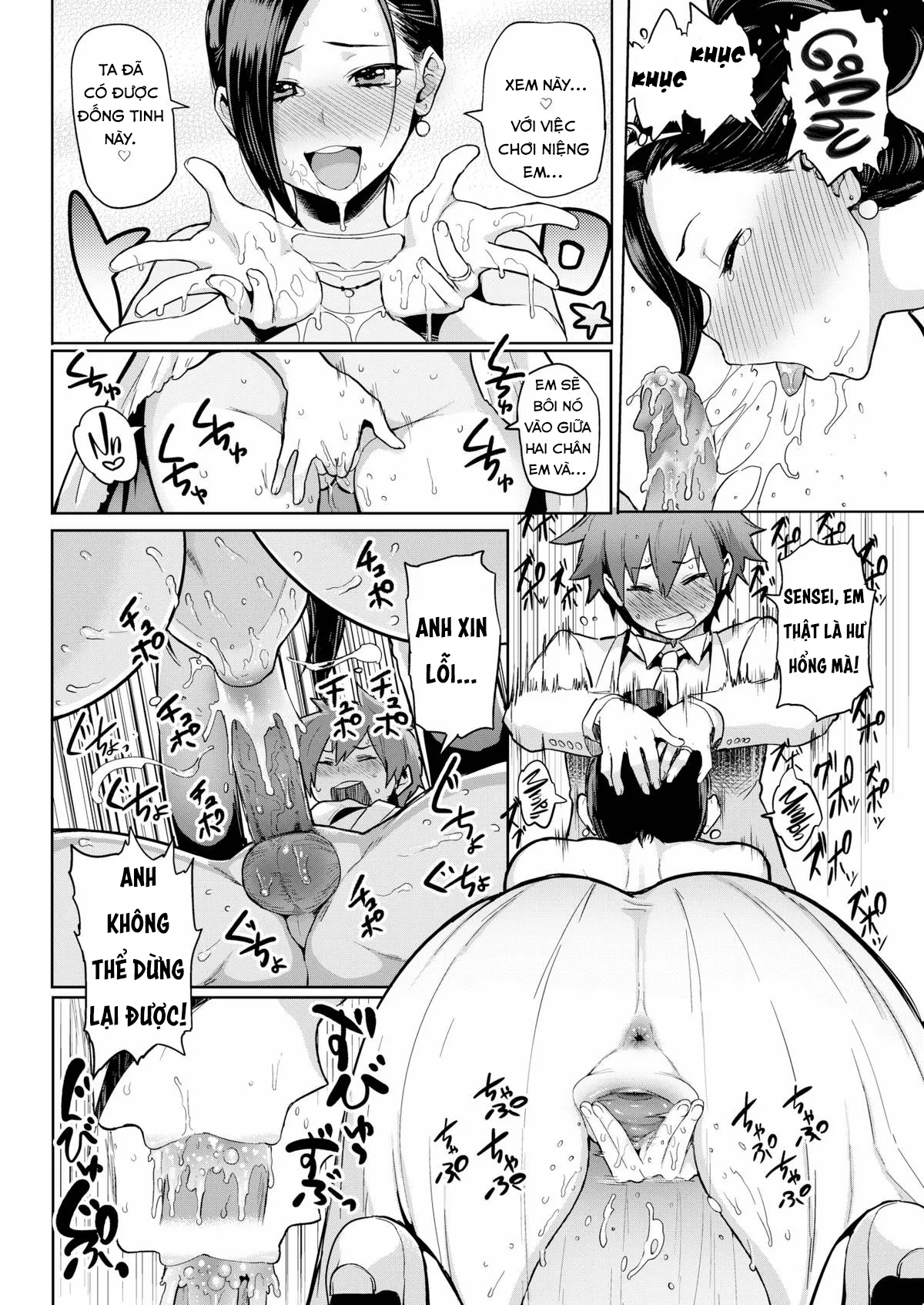 HentaiVN.net - Ảnh 7 - Sensei xinh đẹp của tôi - Chap 5 [END]