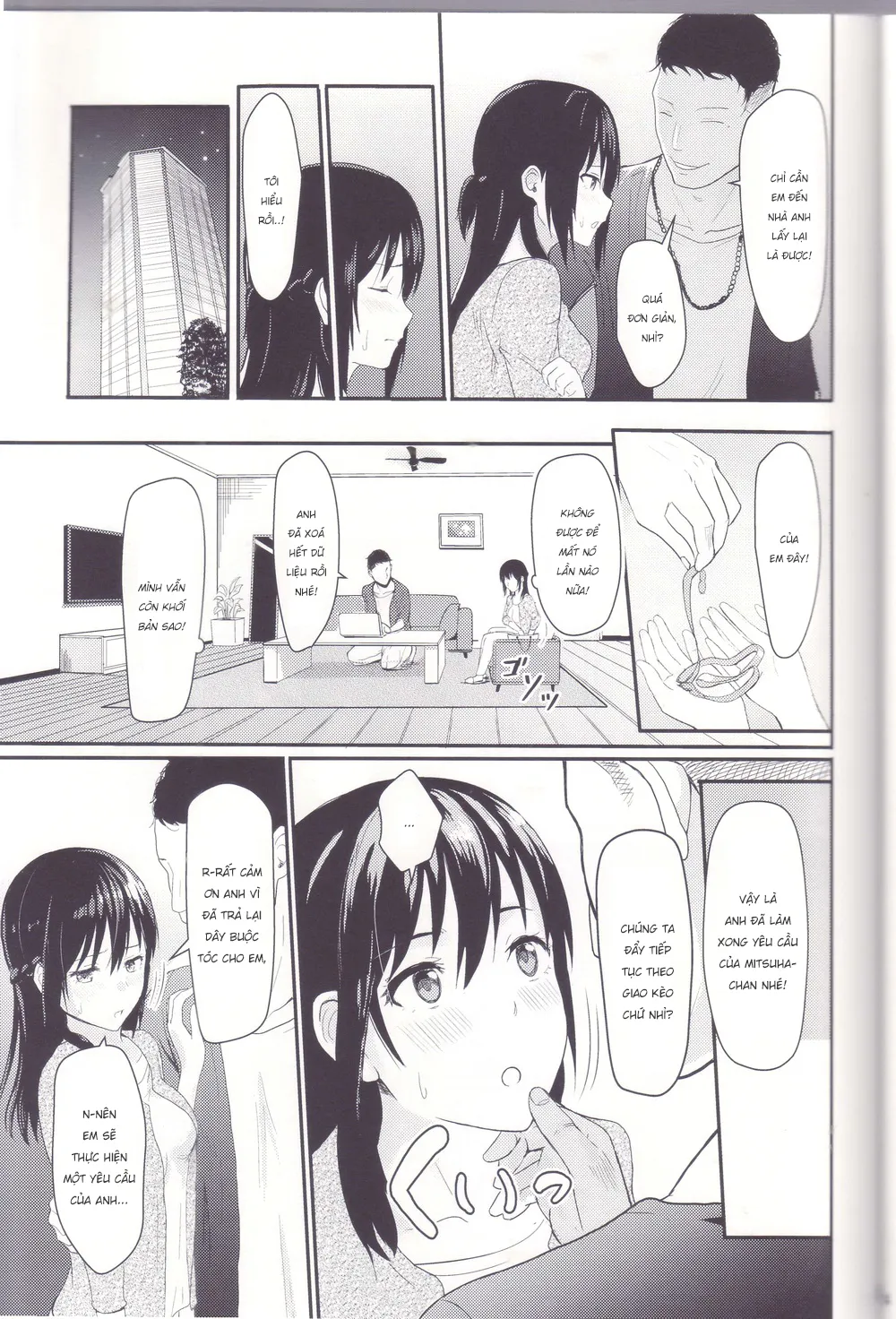 HentaiVN.net - Ảnh 10 - Mitsuha ~ Netorare ~ [KIMI NO NA HA] - Chap 2: Người định mệnh