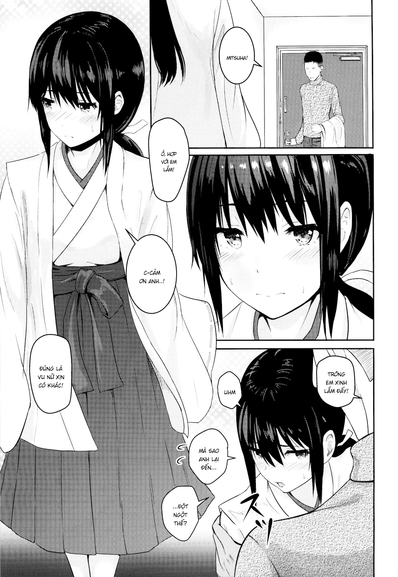 HentaiVN.net - Ảnh 10 - Mitsuha ~ Netorare ~ [KIMI NO NA HA] - Chap 3: Vu nữ của định mệnh