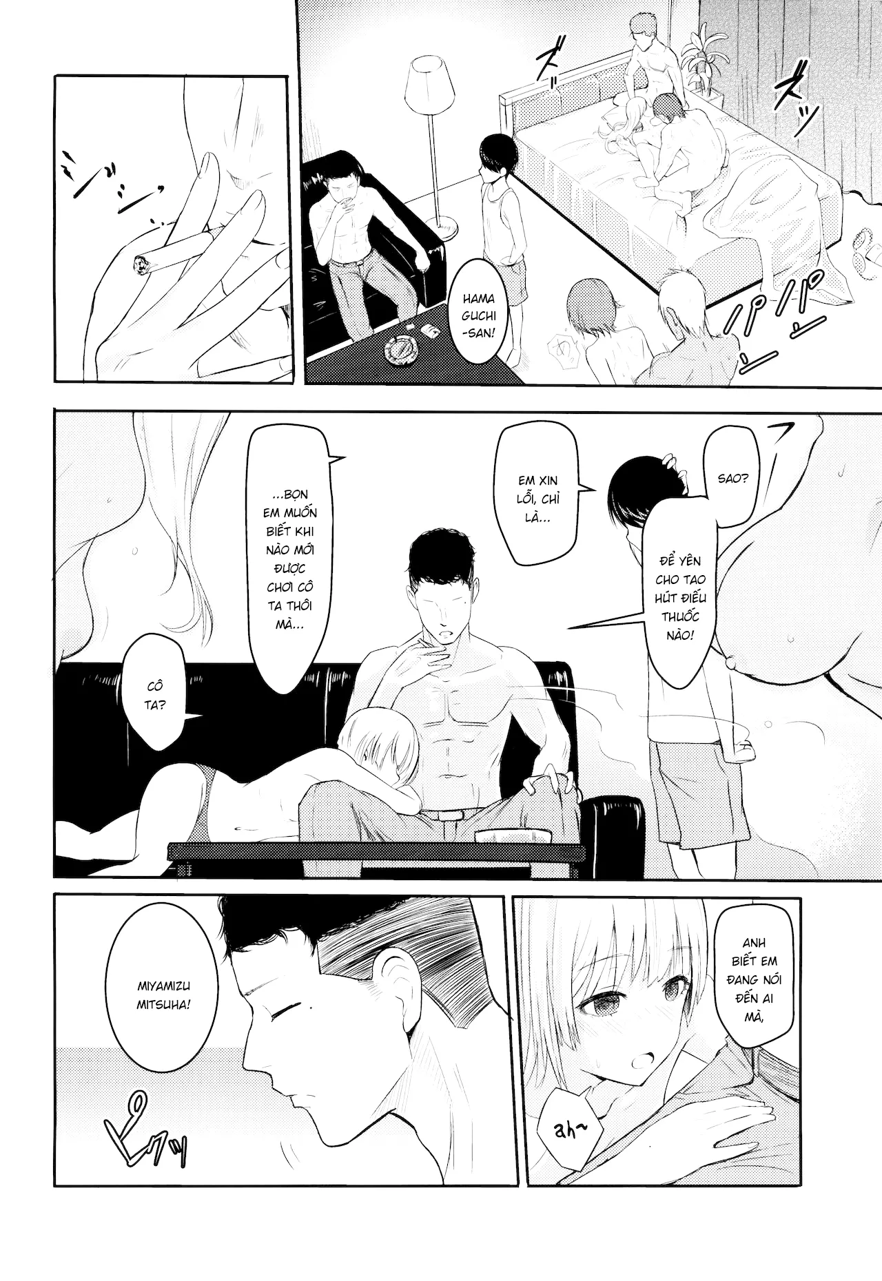 HentaiVN.net - Ảnh 4 - Mitsuha ~ Netorare ~ [KIMI NO NA HA] - Chap 3: Vu nữ của định mệnh