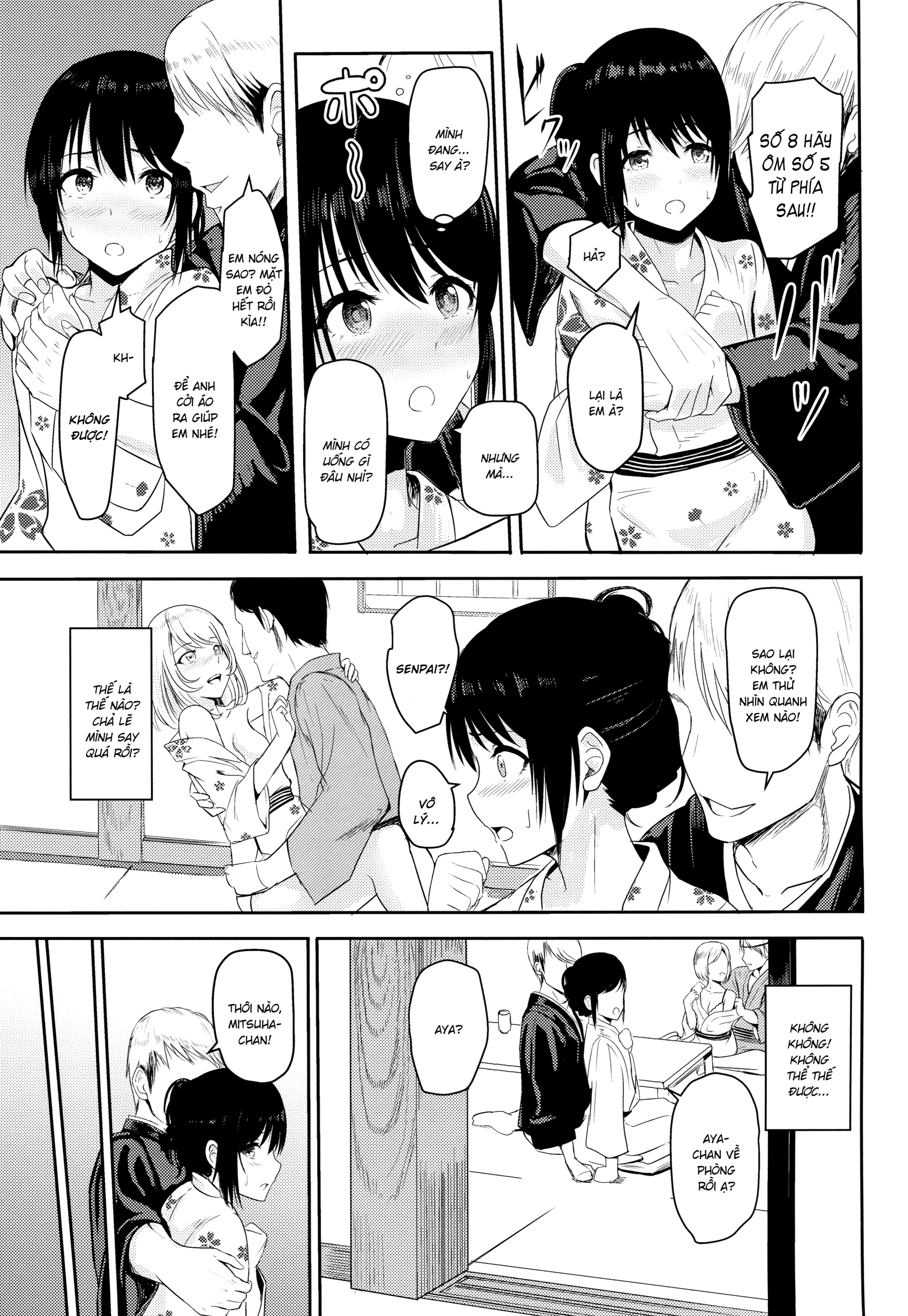 HentaiVN.net - Ảnh 9 - Mitsuha ~ Netorare ~ [KIMI NO NA HA] - Chap 4: Trại tập huấn [Mở đầu Vol II]