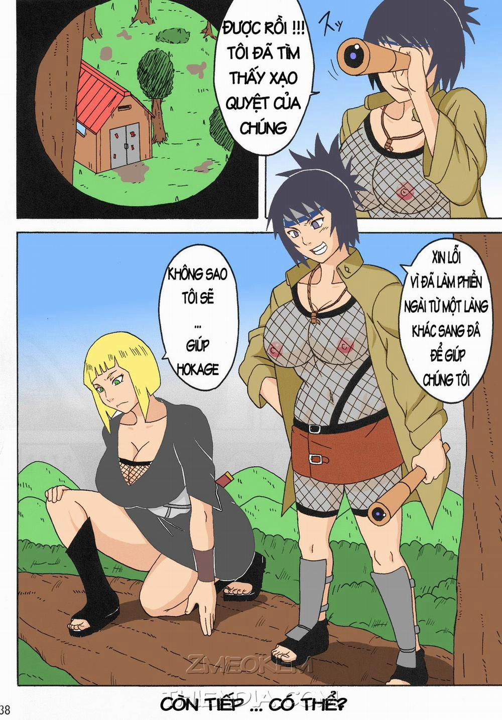 HentaiVN.net - Ảnh 39 - Tsunade no In Kangoku (Naruto) [Tsunade Lewd Prison] - Chap 1
